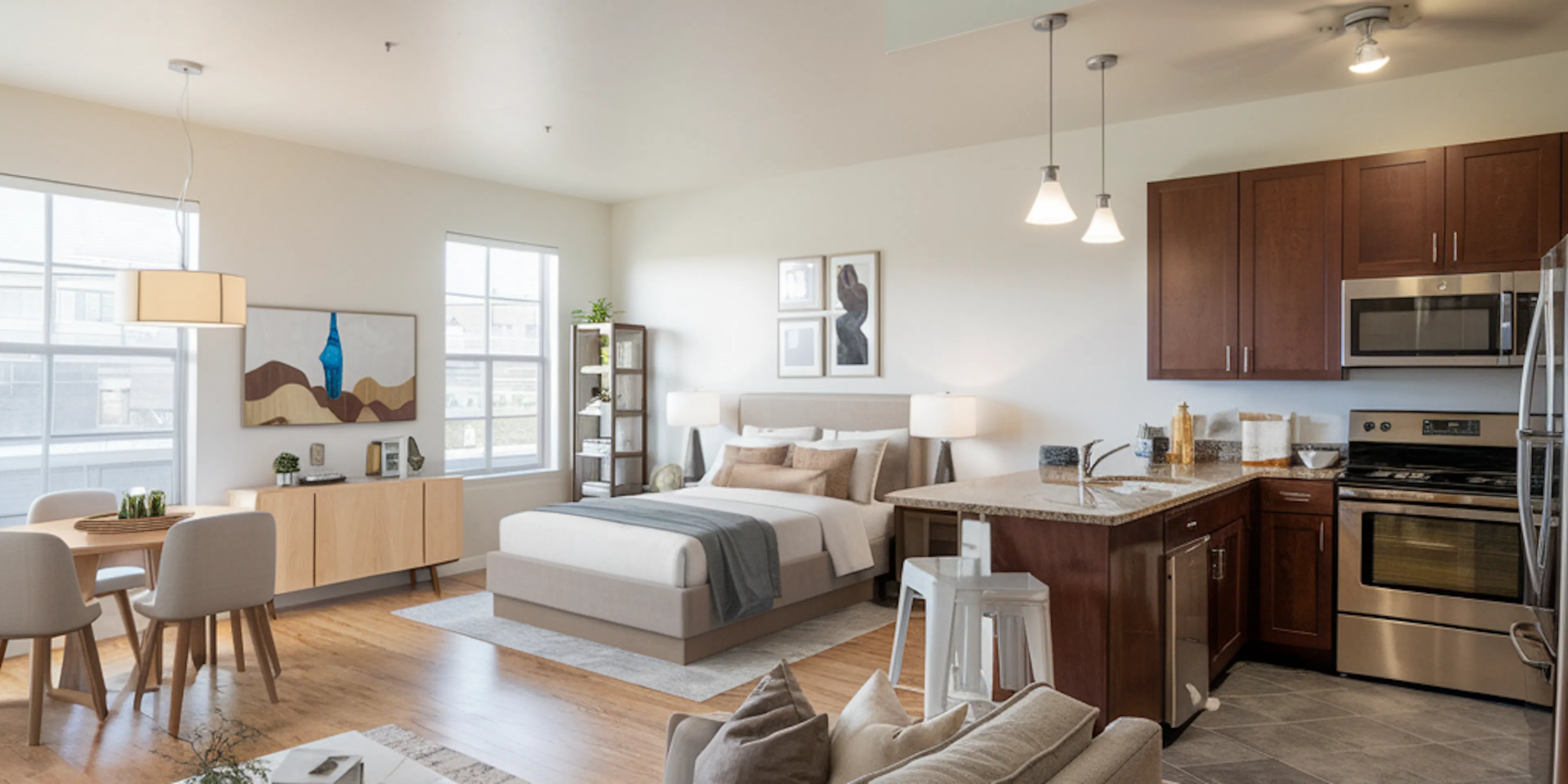 Un joli appartement bien meublé