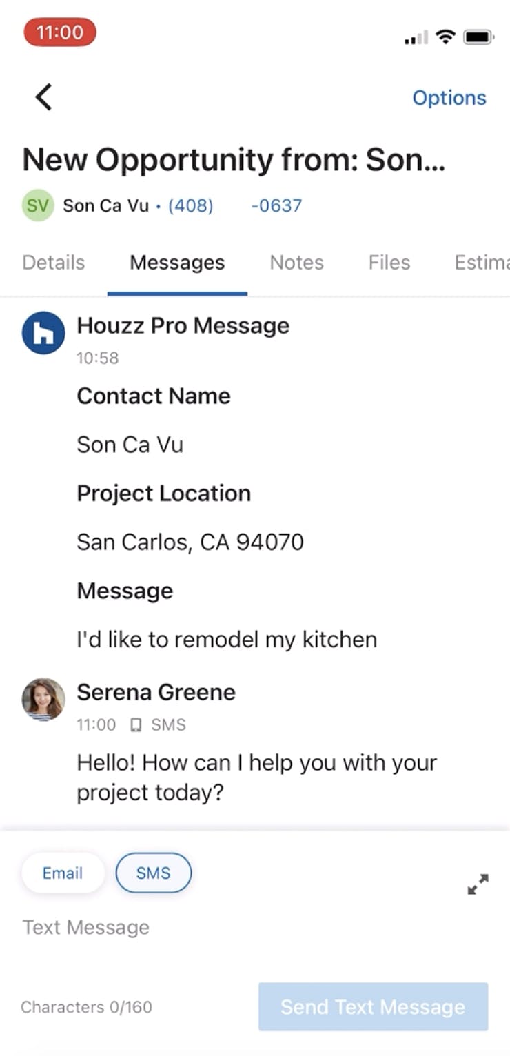 How to Use Texting (SMS) for Leads Houzz