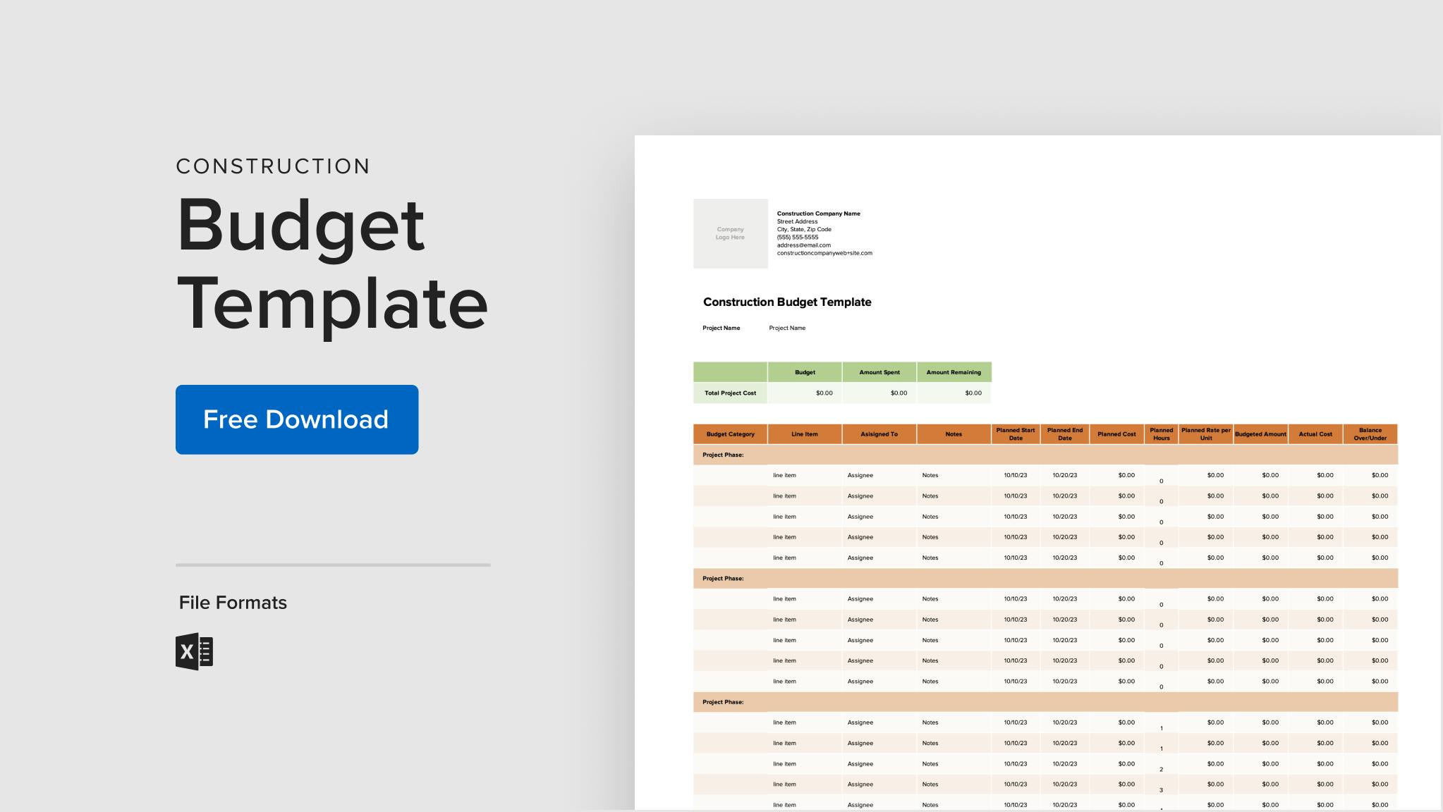 Mastering Residential Construction Budgeting + Free Template | Houzz Pro