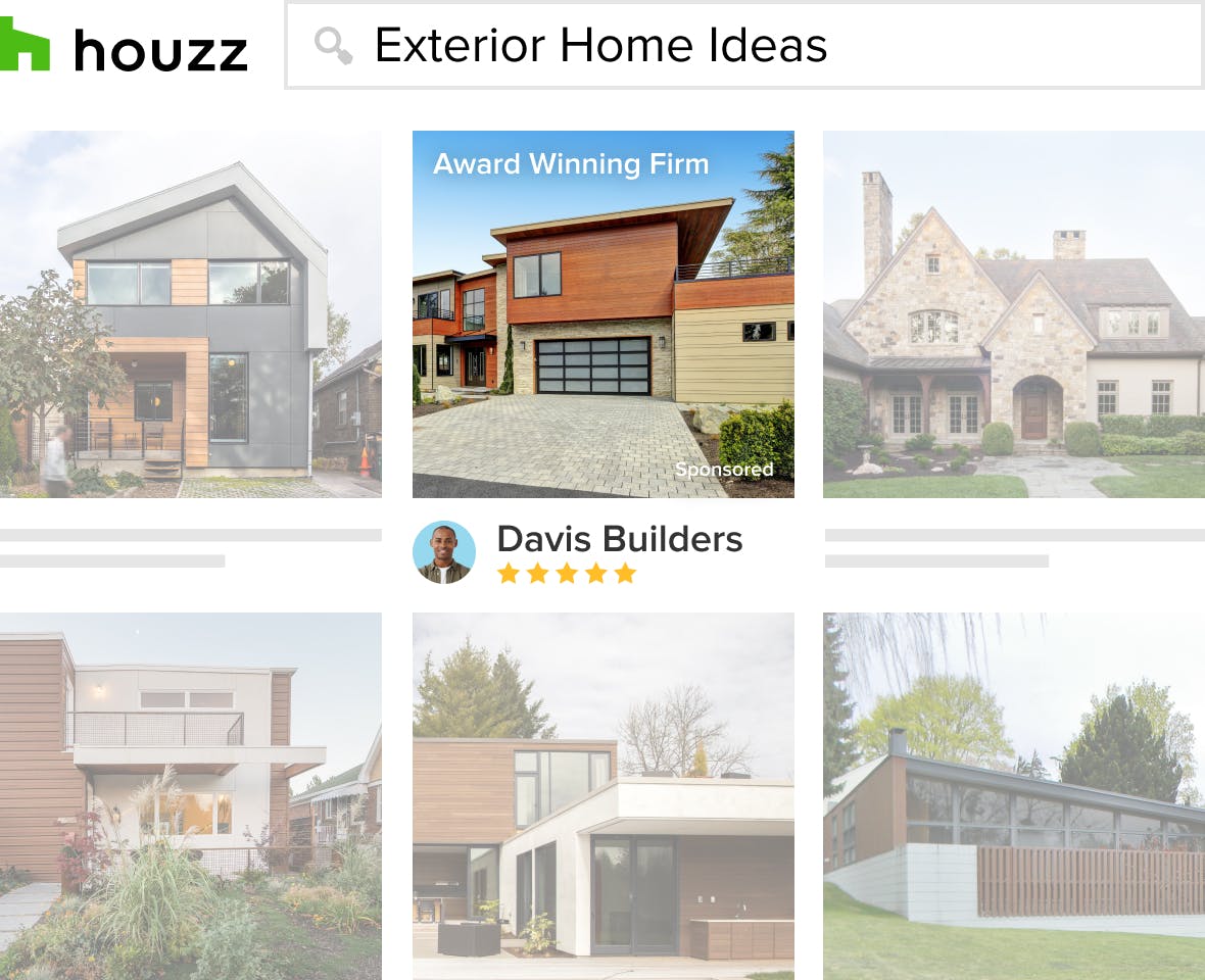 homeowners look for project inspiration on Houzz.