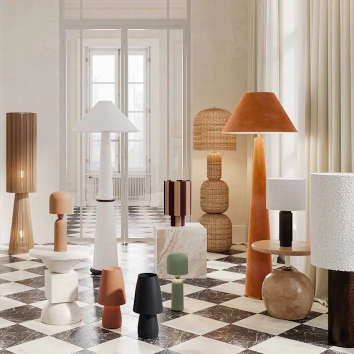 Lighting: Bold Colors & Shapes