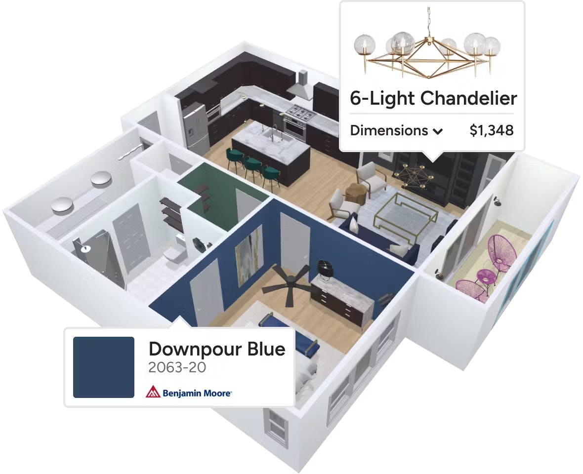 floor plan presentation