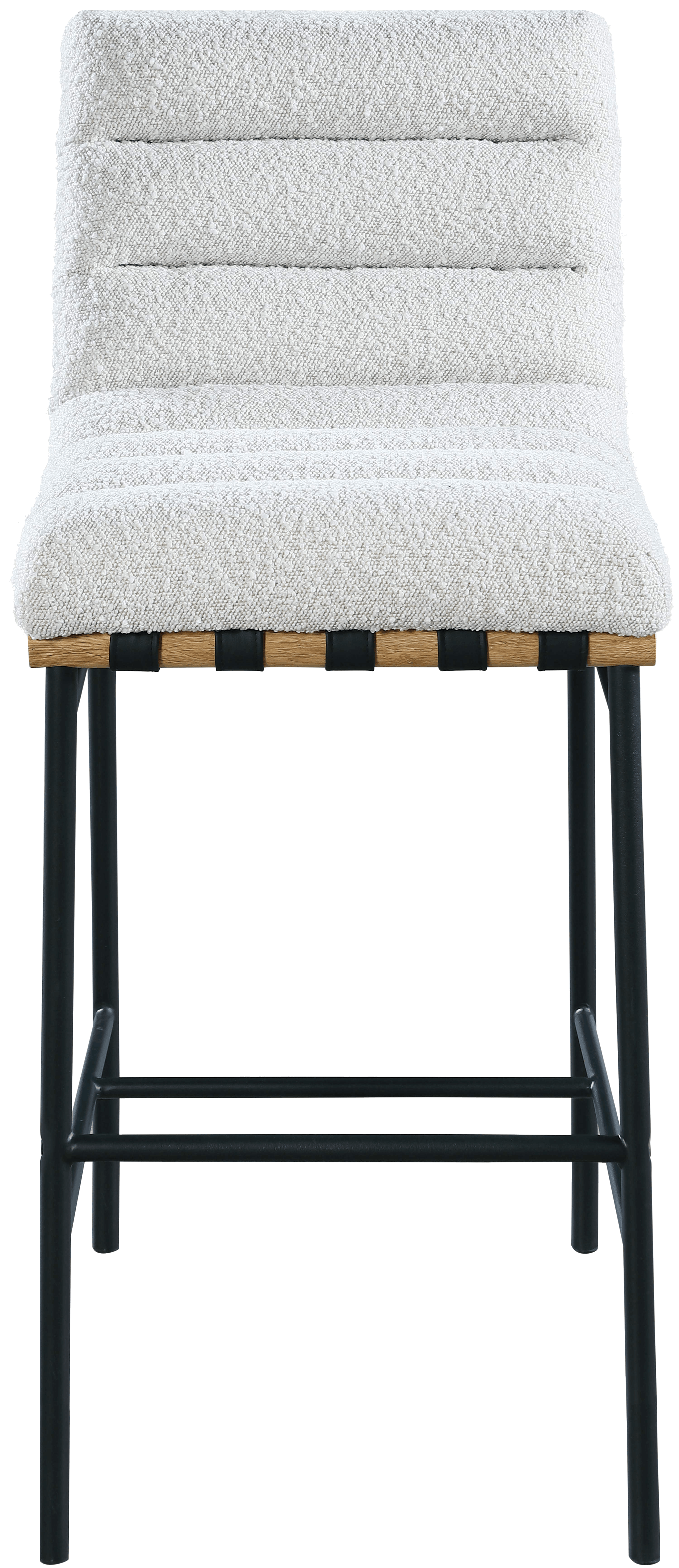 Kouboo White Wicker Bar Stool Kouboo Rattan White Bar Stool