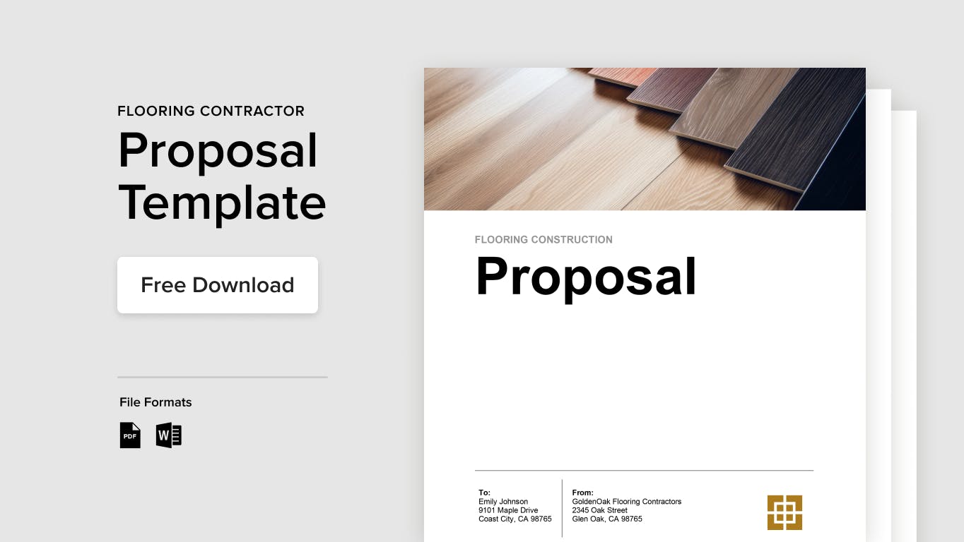 Free Flooring Proposal Template & HowTo Guide Houzz Pro Free Flooring Proposal Template & HowTo Guide Houzz Pro