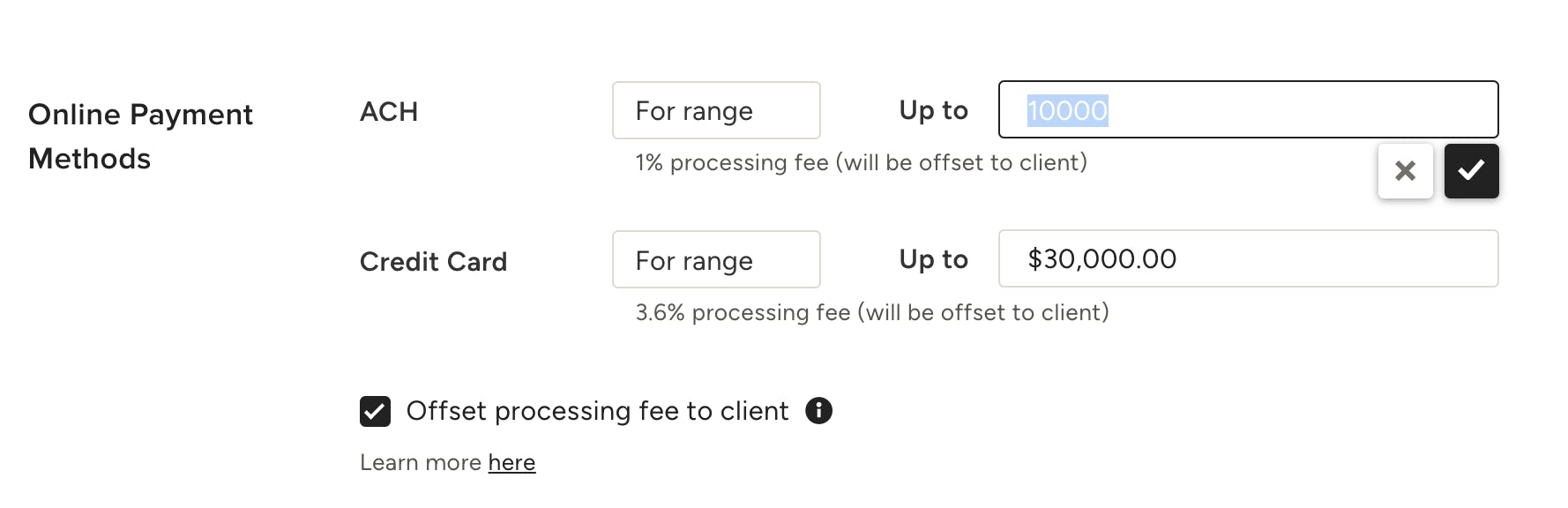 How to Edit the Payment Method Settings Houzz