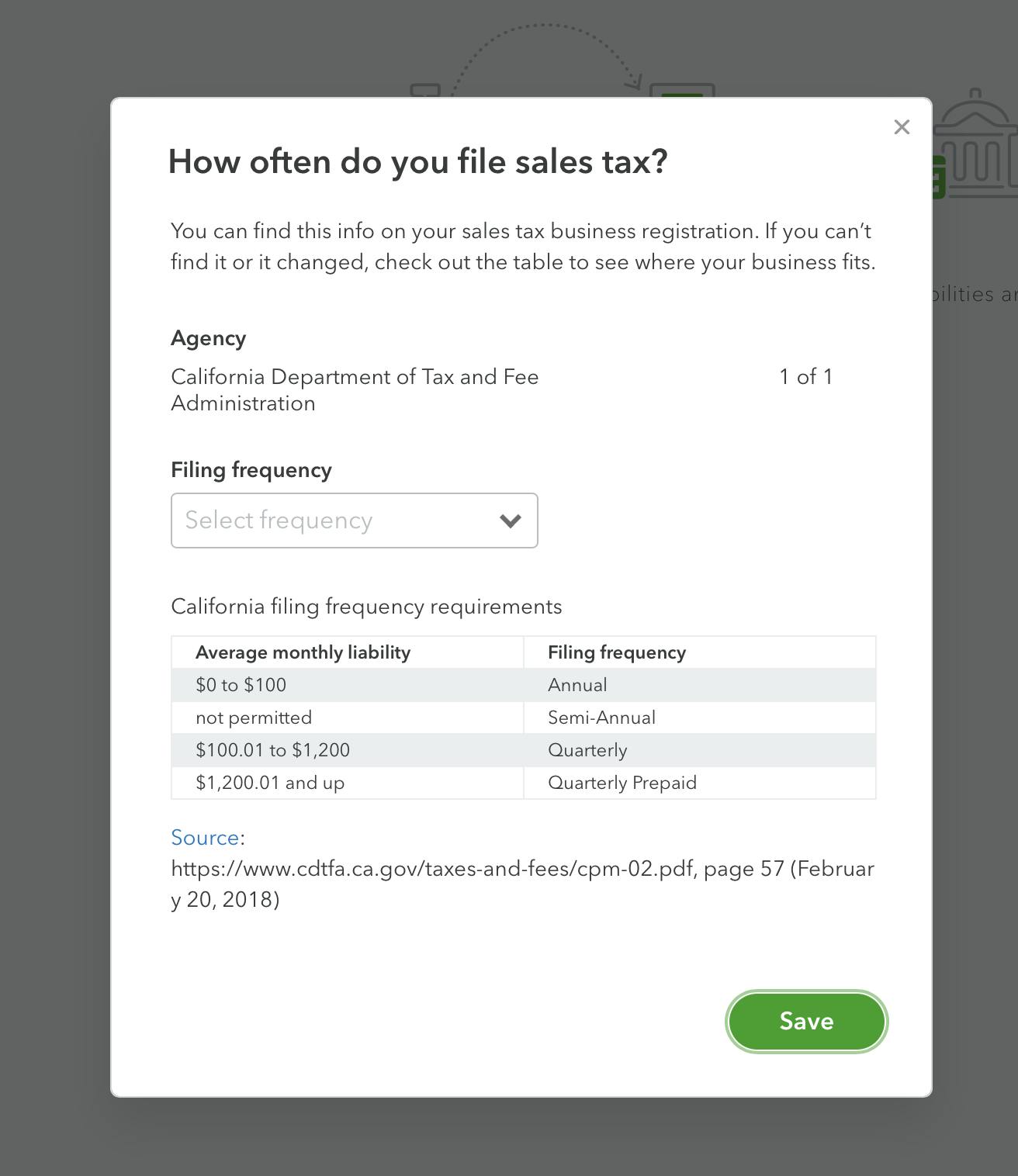 How To Set Up Your Tax Agency And Filing Frequency In QuickBooks Online