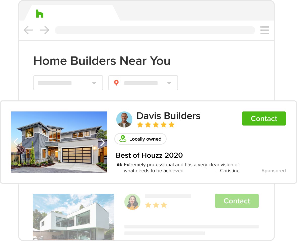 get a premium listing with Houzz Pro 