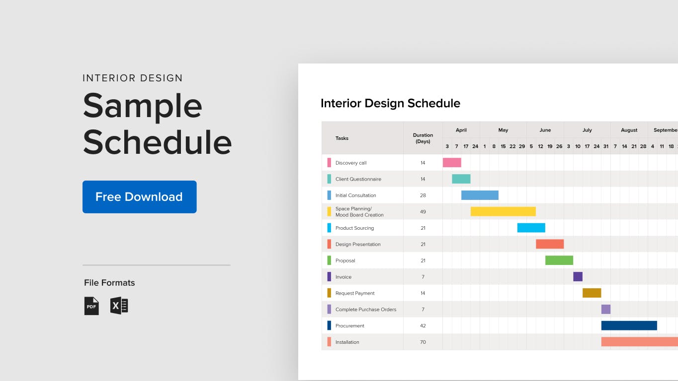 What Is Design Project Schedule - Design Talk