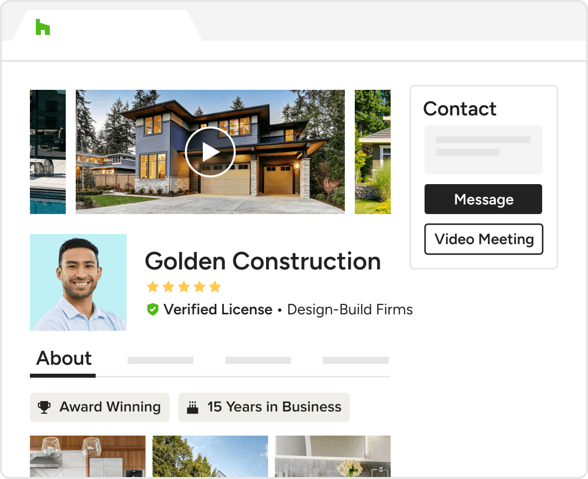 websites for contractor reviews