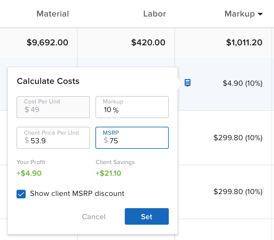 How to Use the Markup Calculator on Houzz Pro Houzz