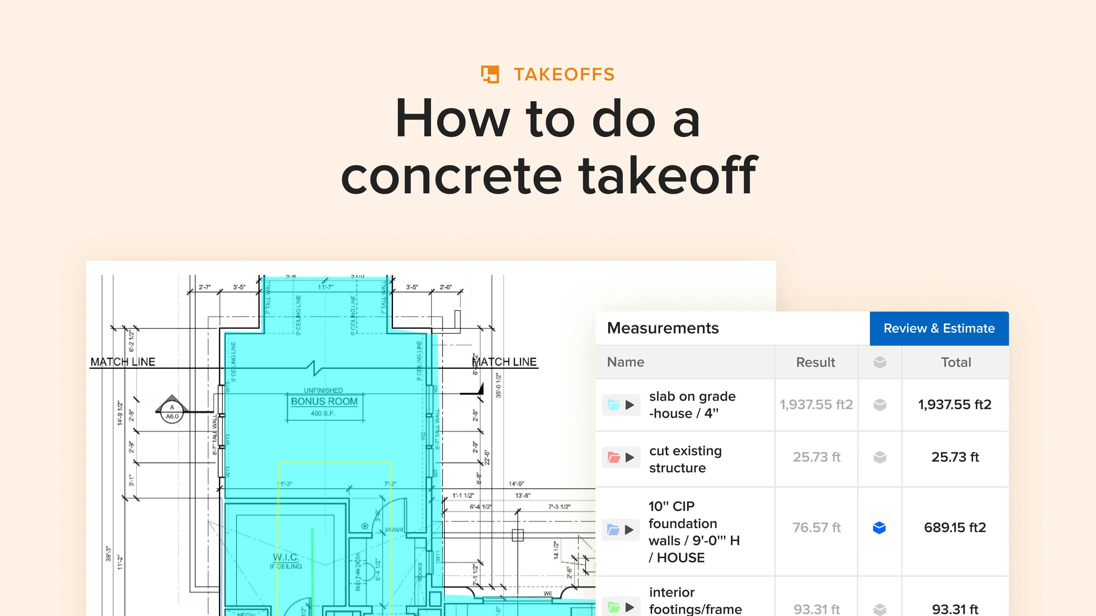 How To Do A Concrete Takeoff Houzz quantity-takeoff-sheet-construction-takeoff-sheet-page-setup-in