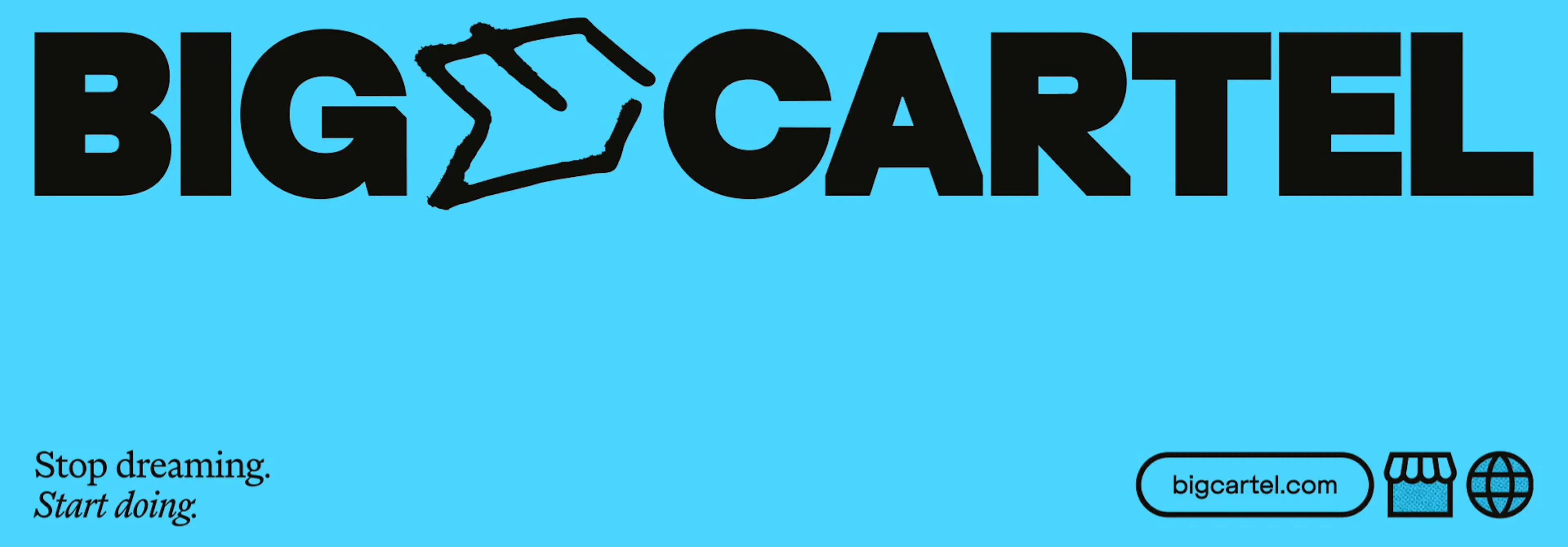 Big Cartel brand identity by HOW+HOW