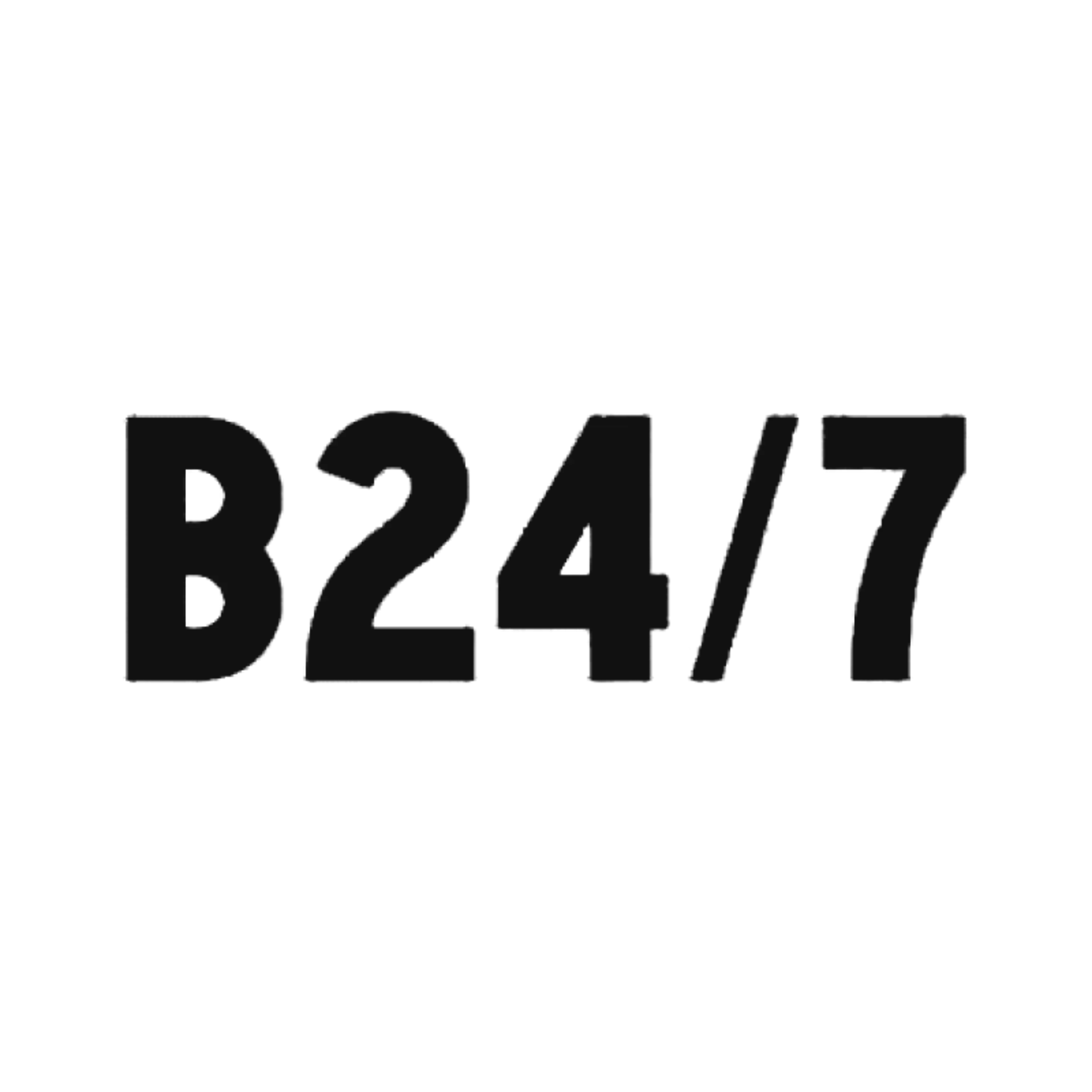 bristol 24/7 logo in black