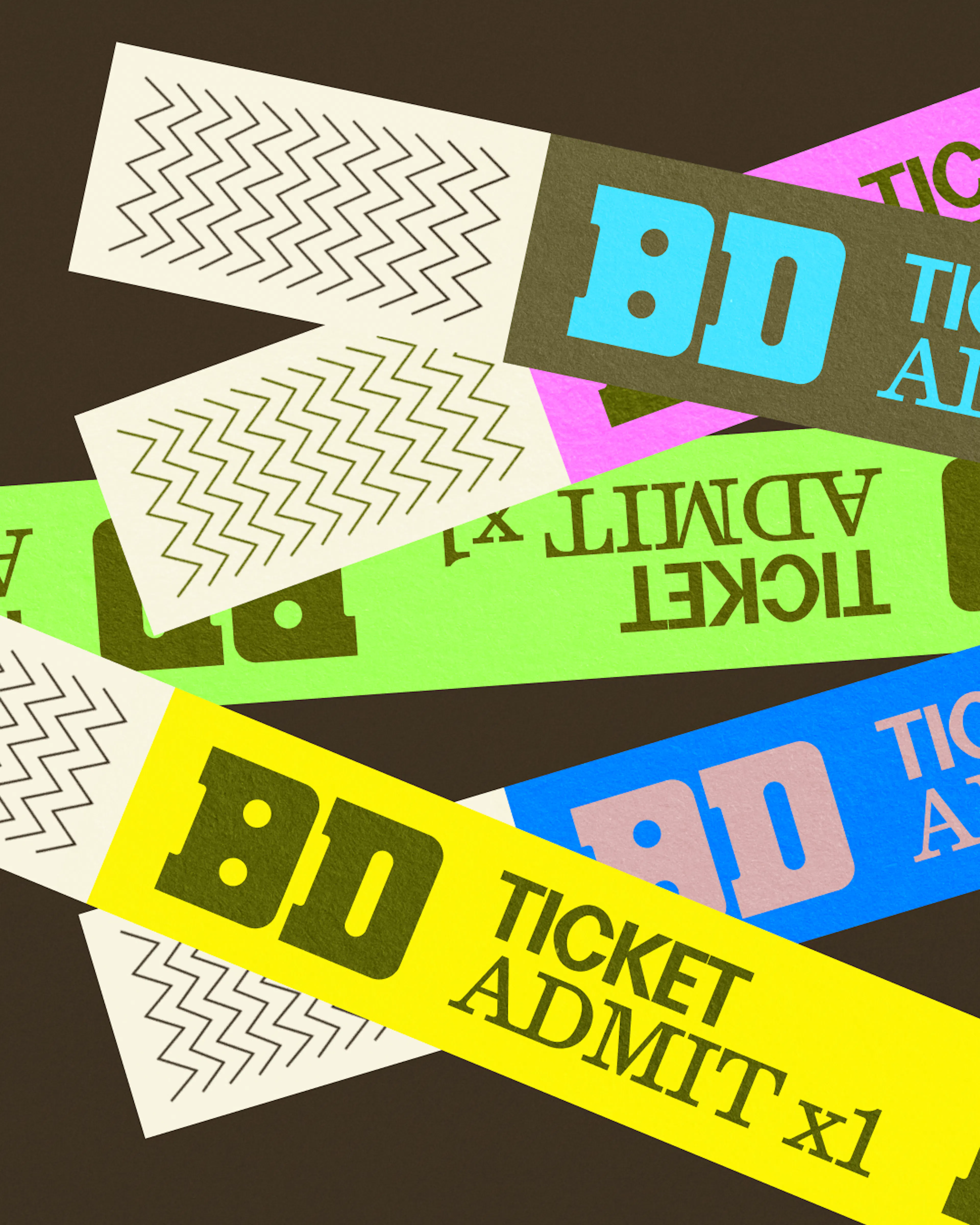 Wrist band tickets for Bristol Dockyards by HOW+HOW