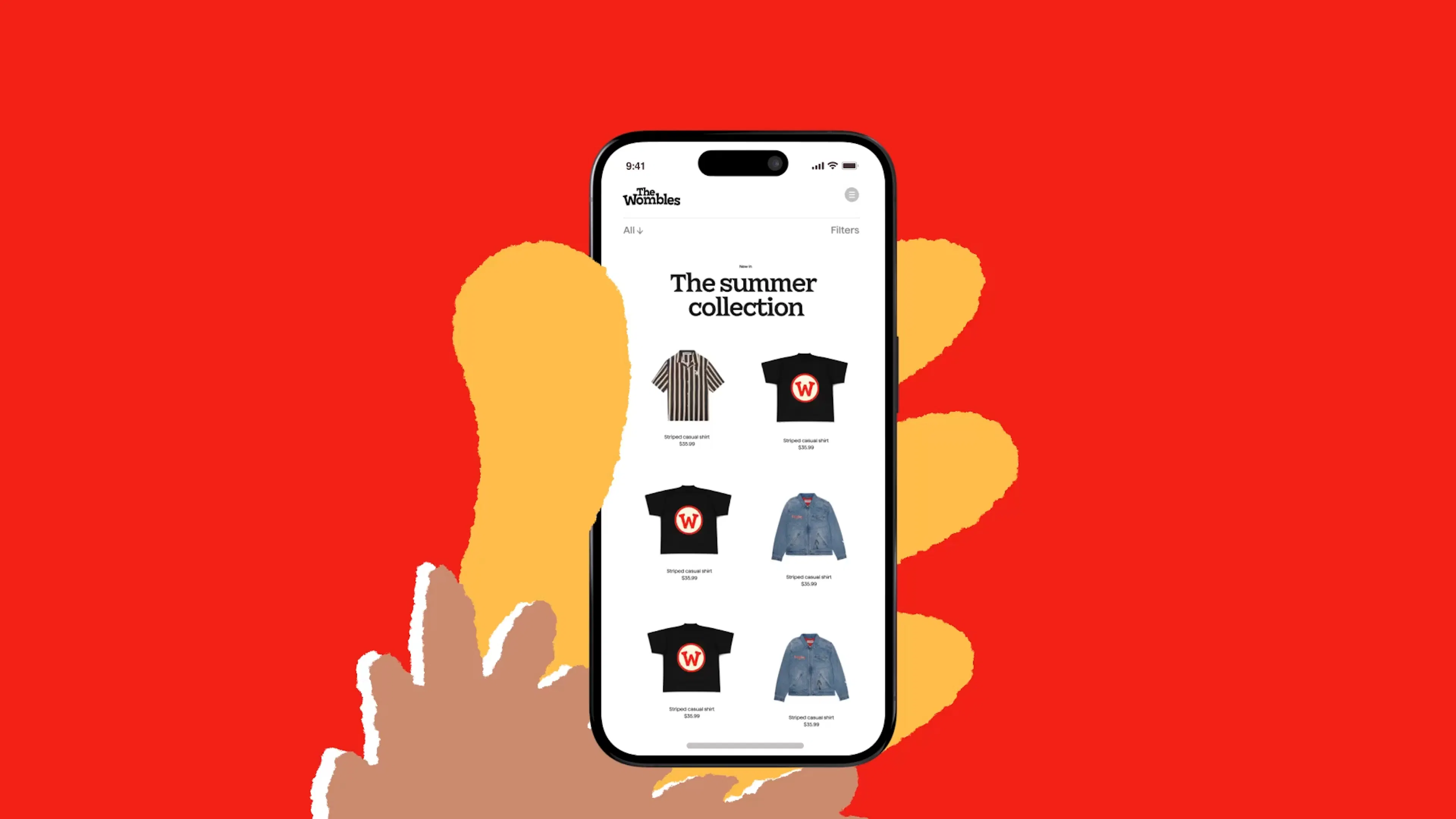 The Wombles brand scroll animation from the HOW+HOW rebrand