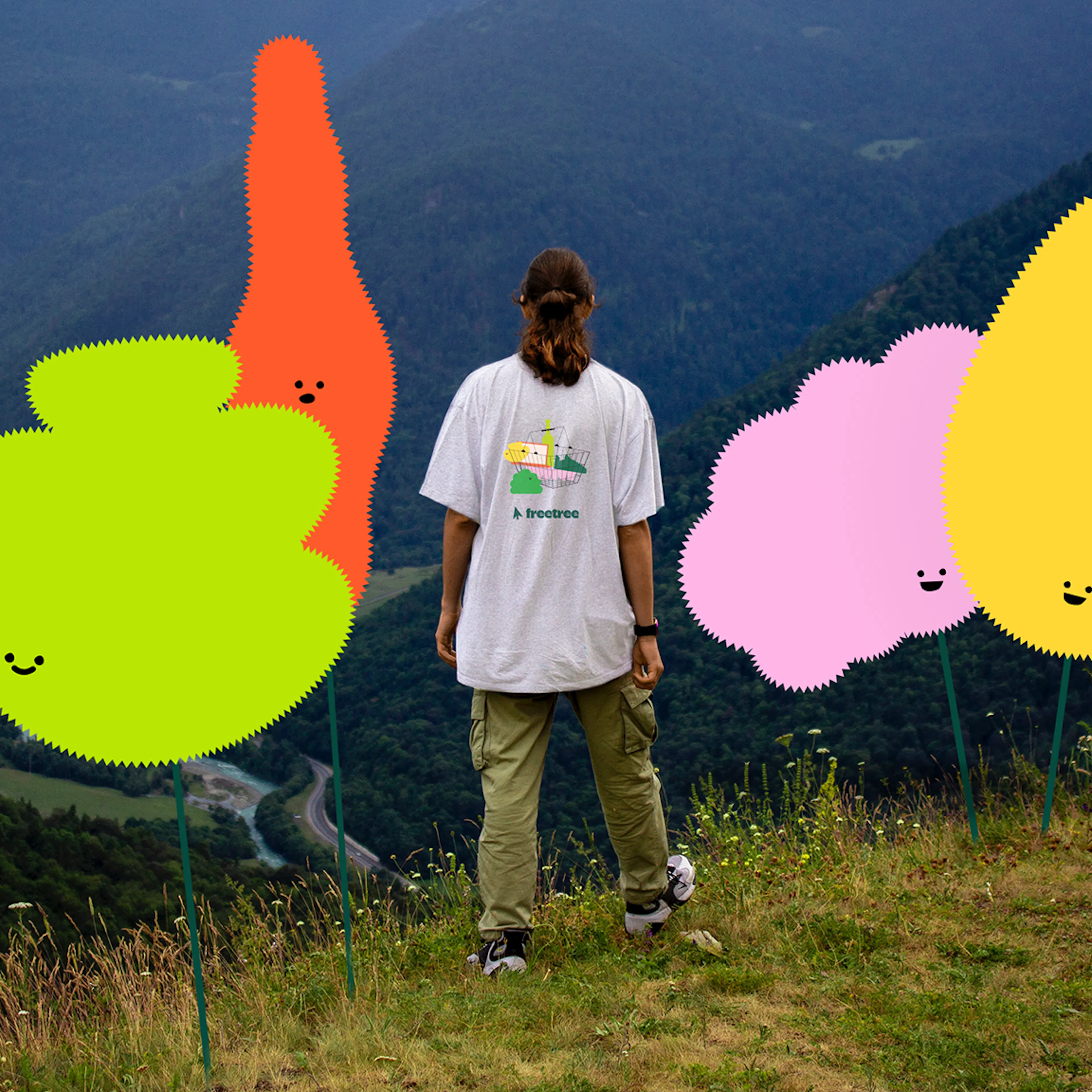 Freetree branded T-shirts