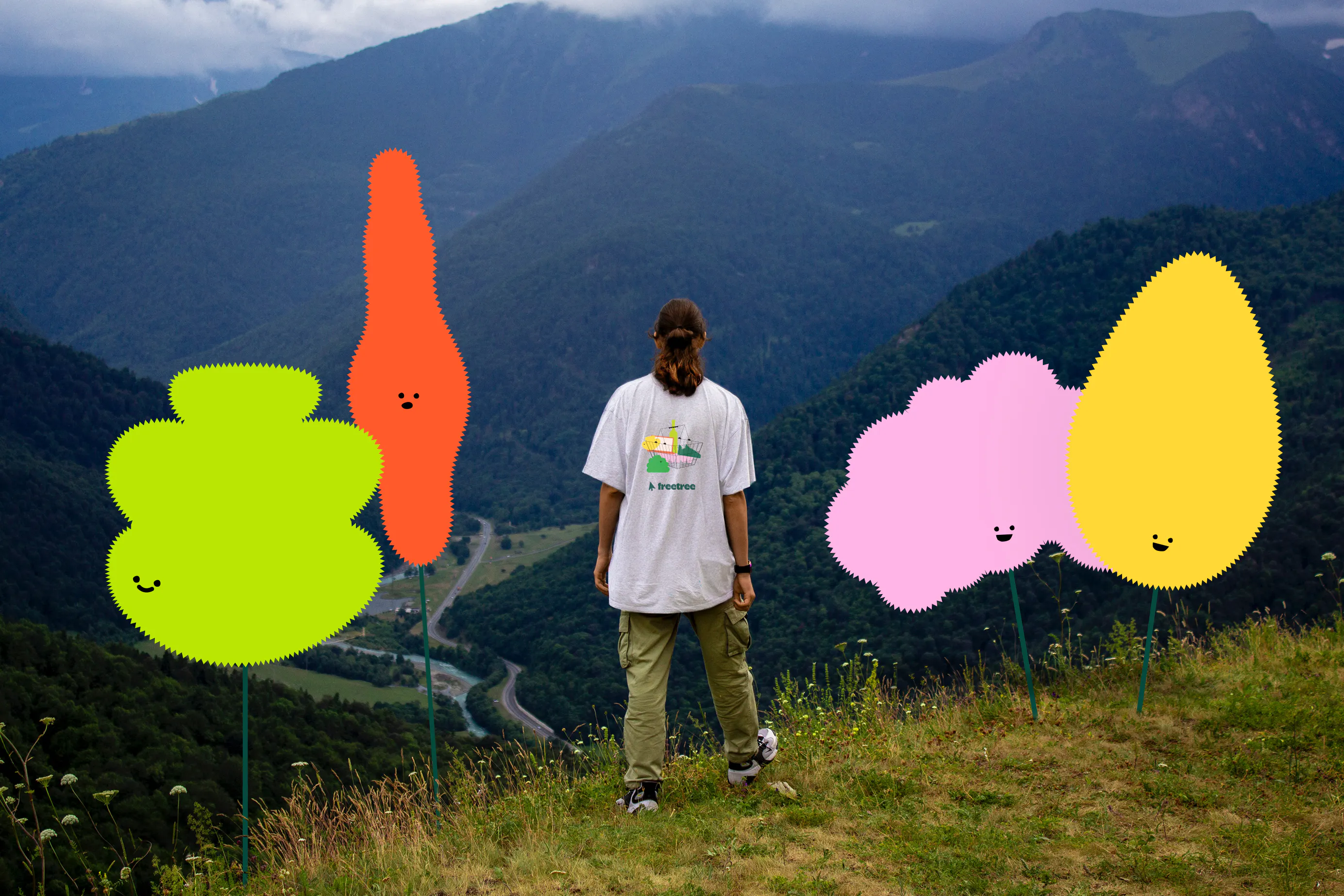 Freetree branded T-shirts
