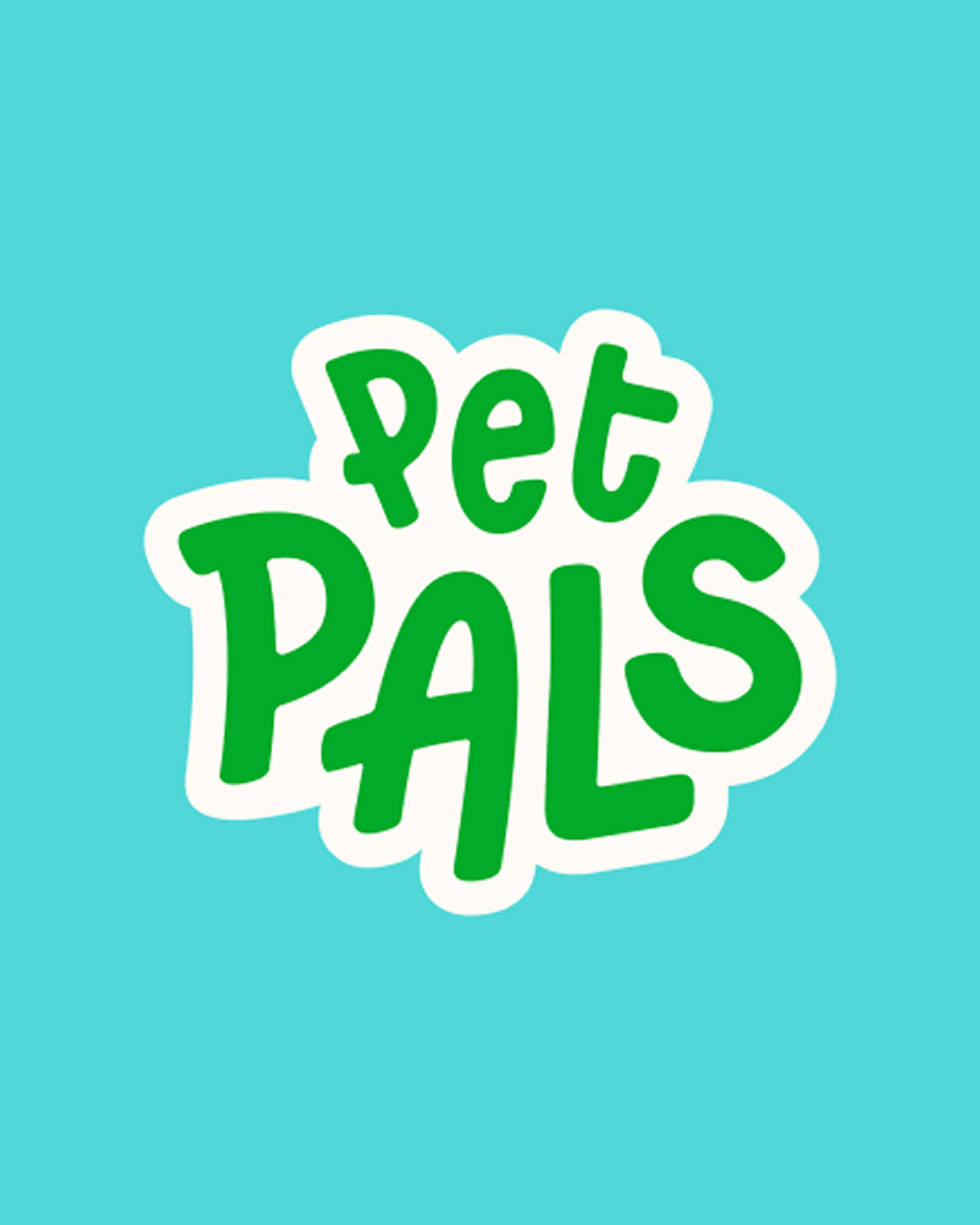 Pet Pals illustration logo by HOW+HOW