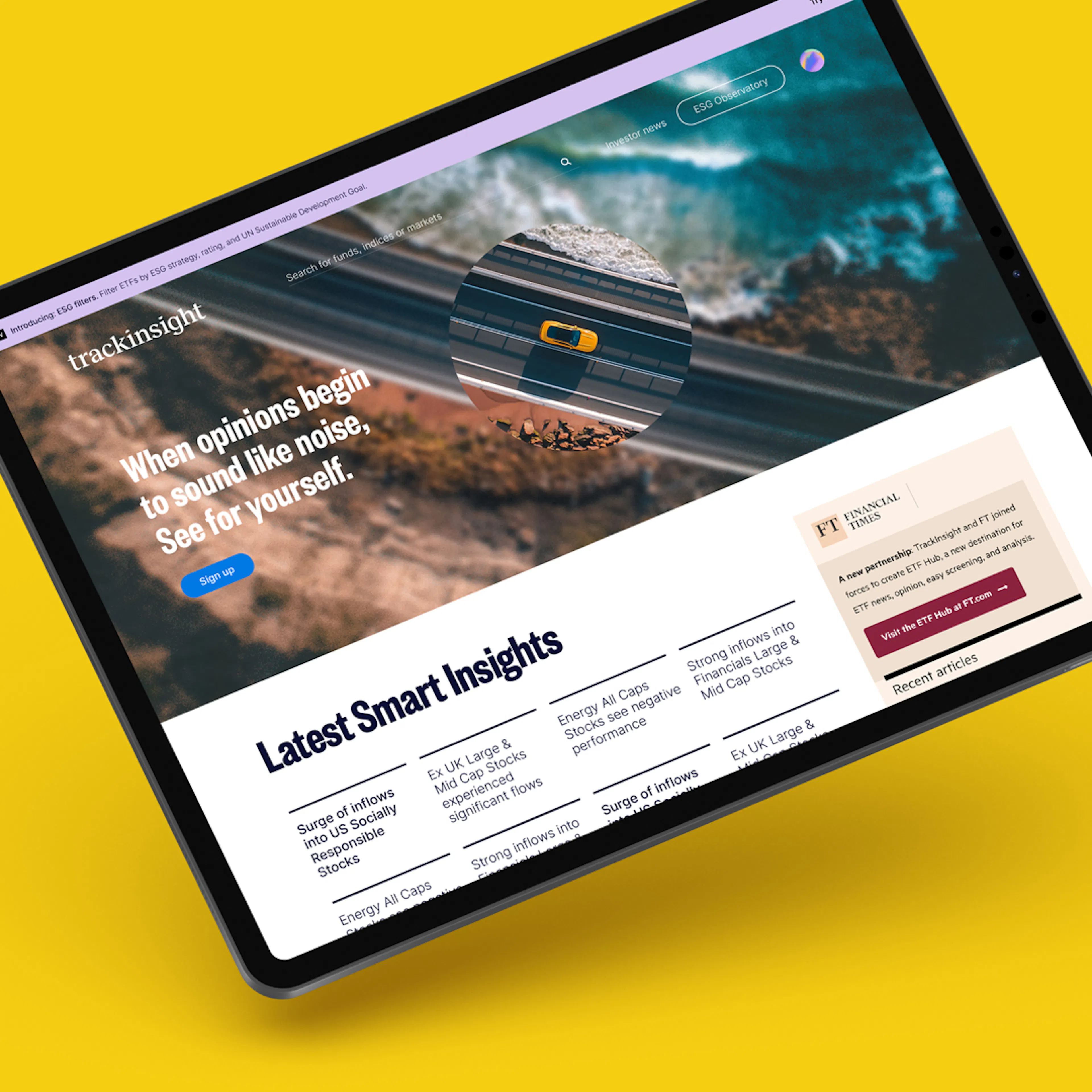 Trackinsight brand visual