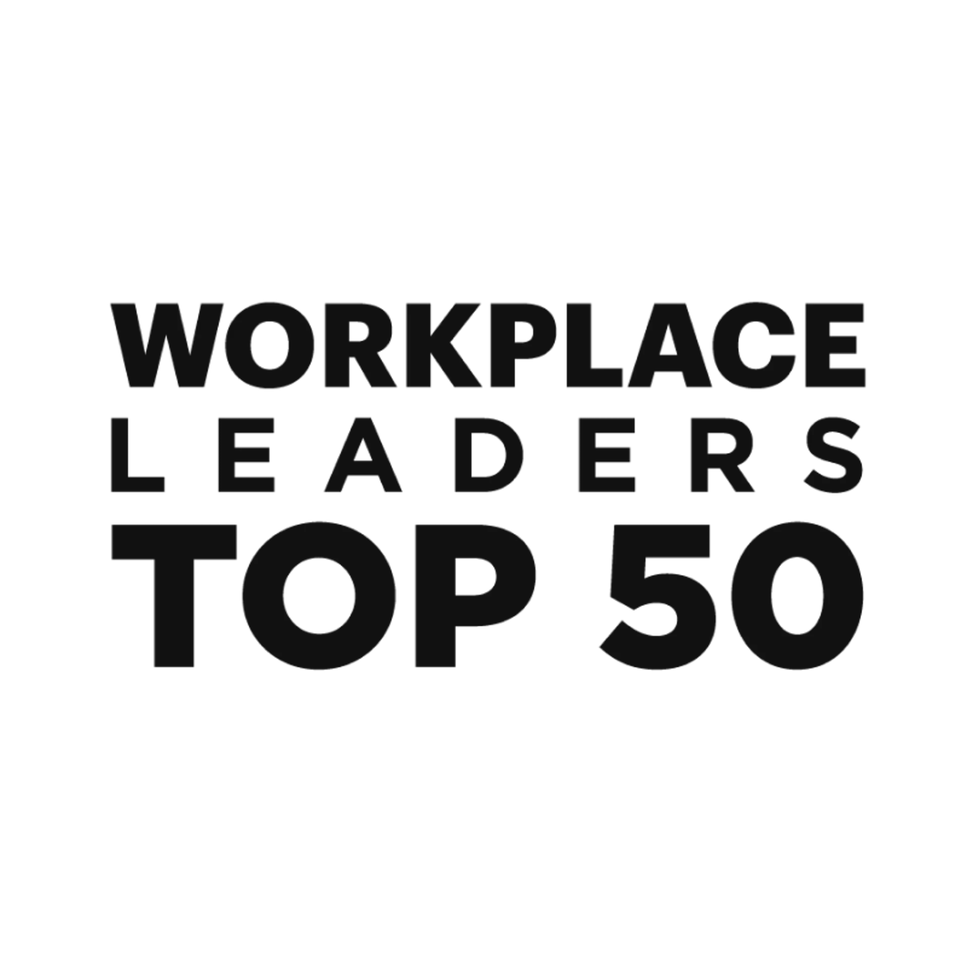 Workplace Leaders Top 50 badge