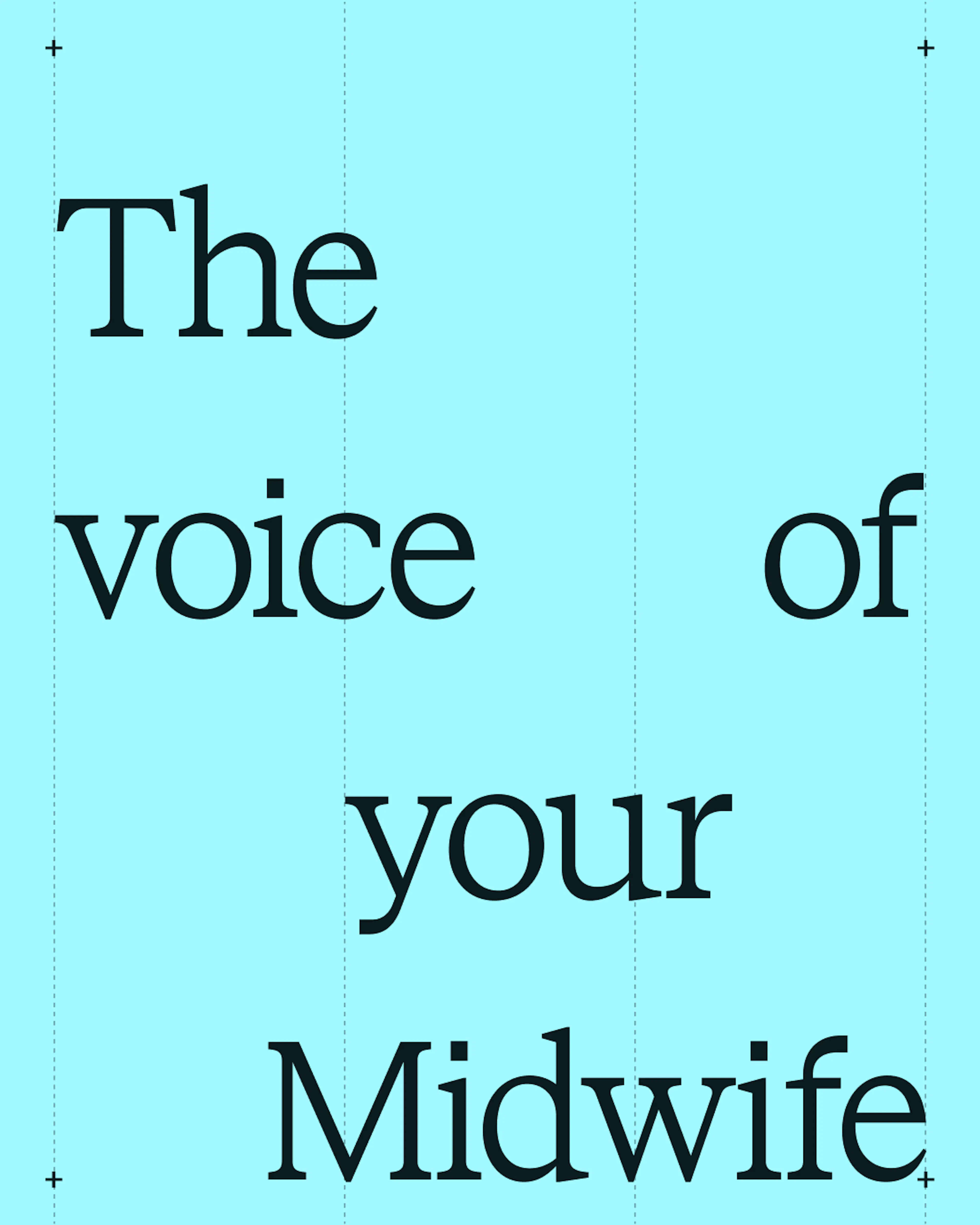 Trellis tone of voice example, inspired by the candour of midwives