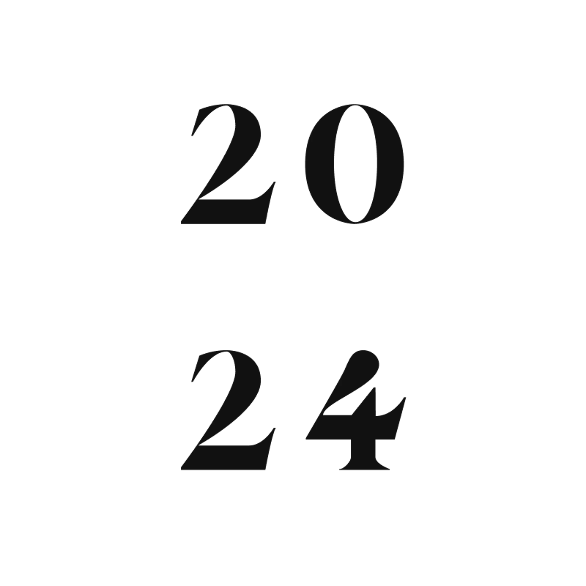Brand New Year in Review 2024 award badge