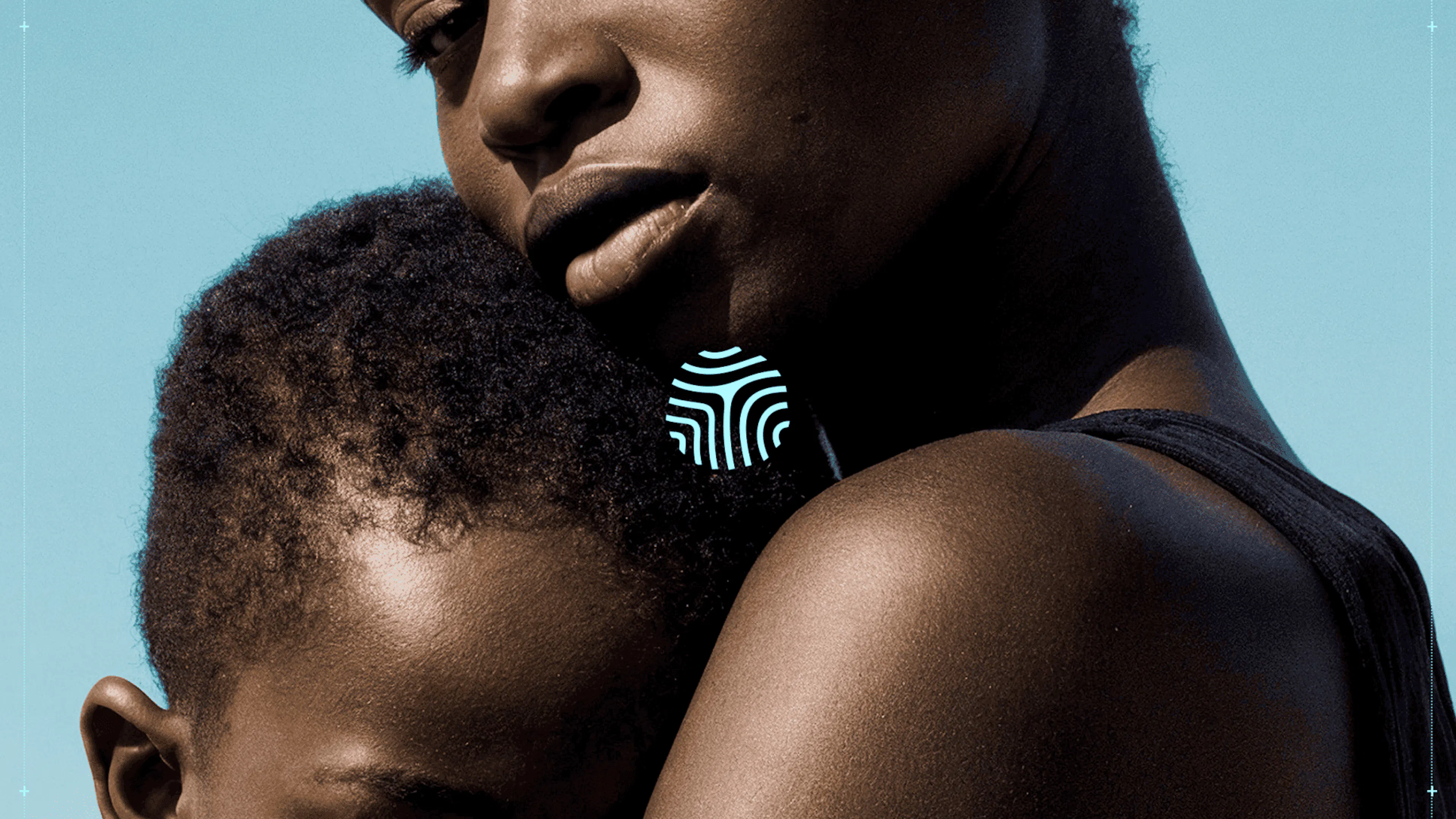 Trellis maternal health app brand identity by HOW+HOW, featuring the fingerprint-textured icon