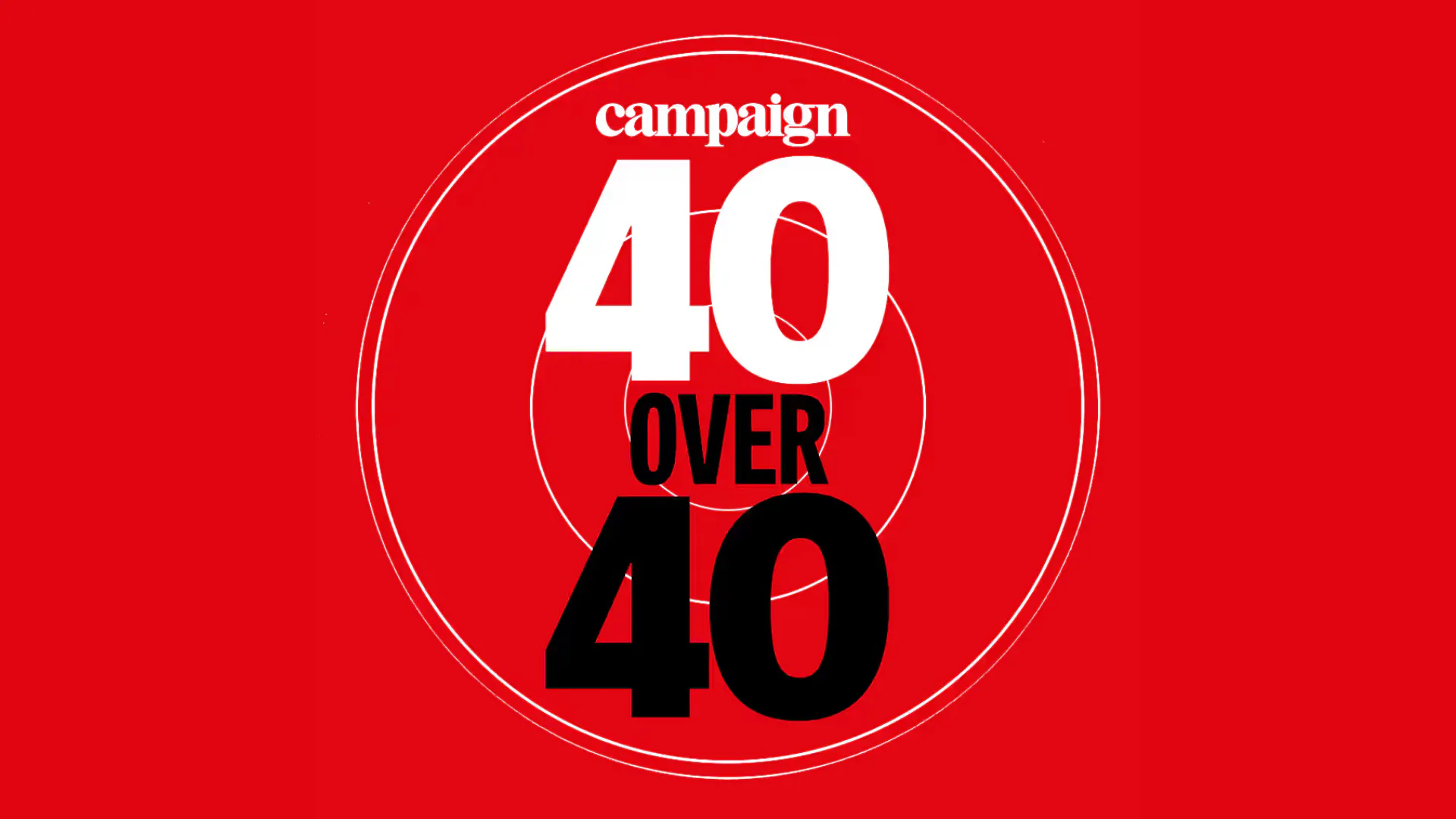 Campaign 40 Over 40 artwork for Cat How's article on judging the awards