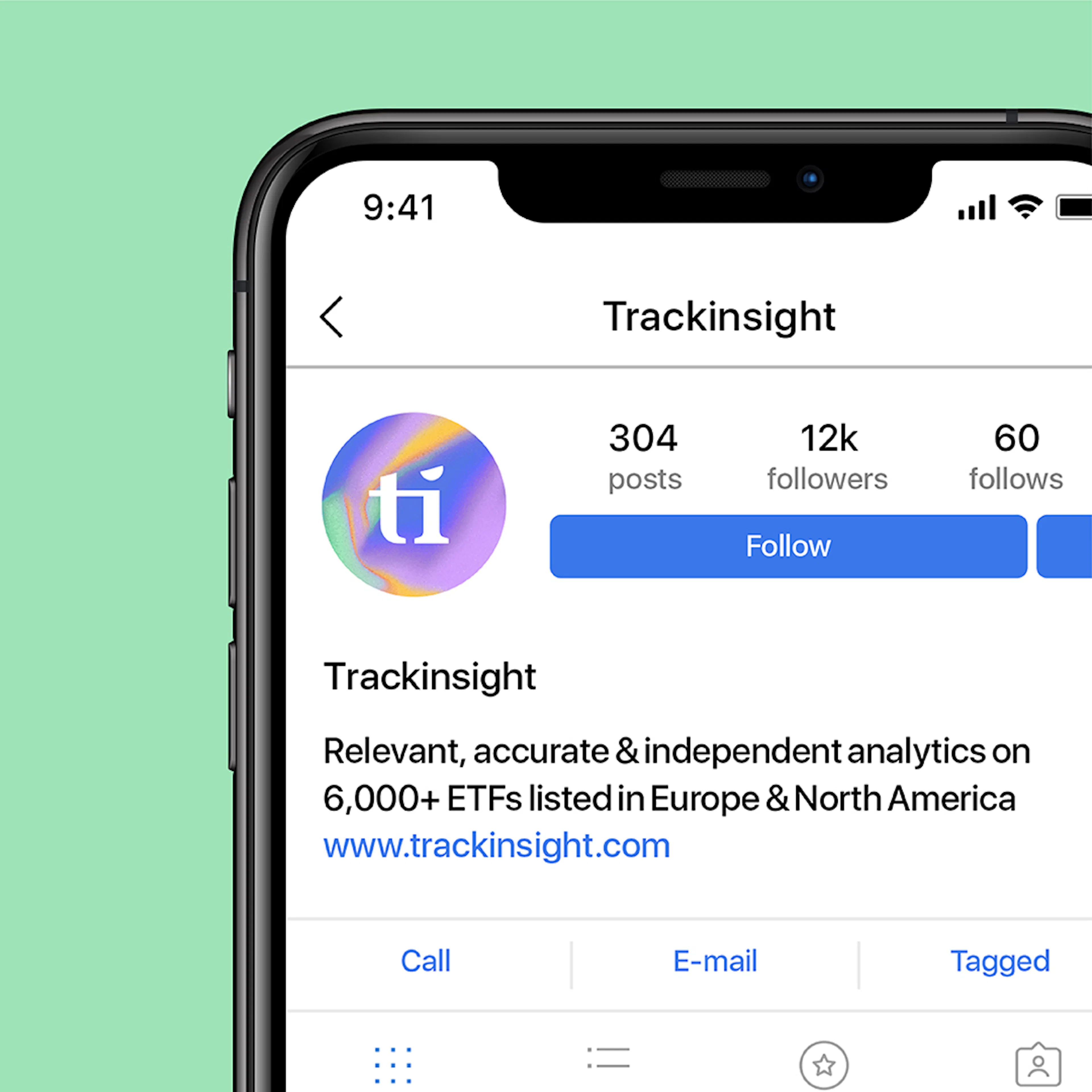 Trackinsight brand visual