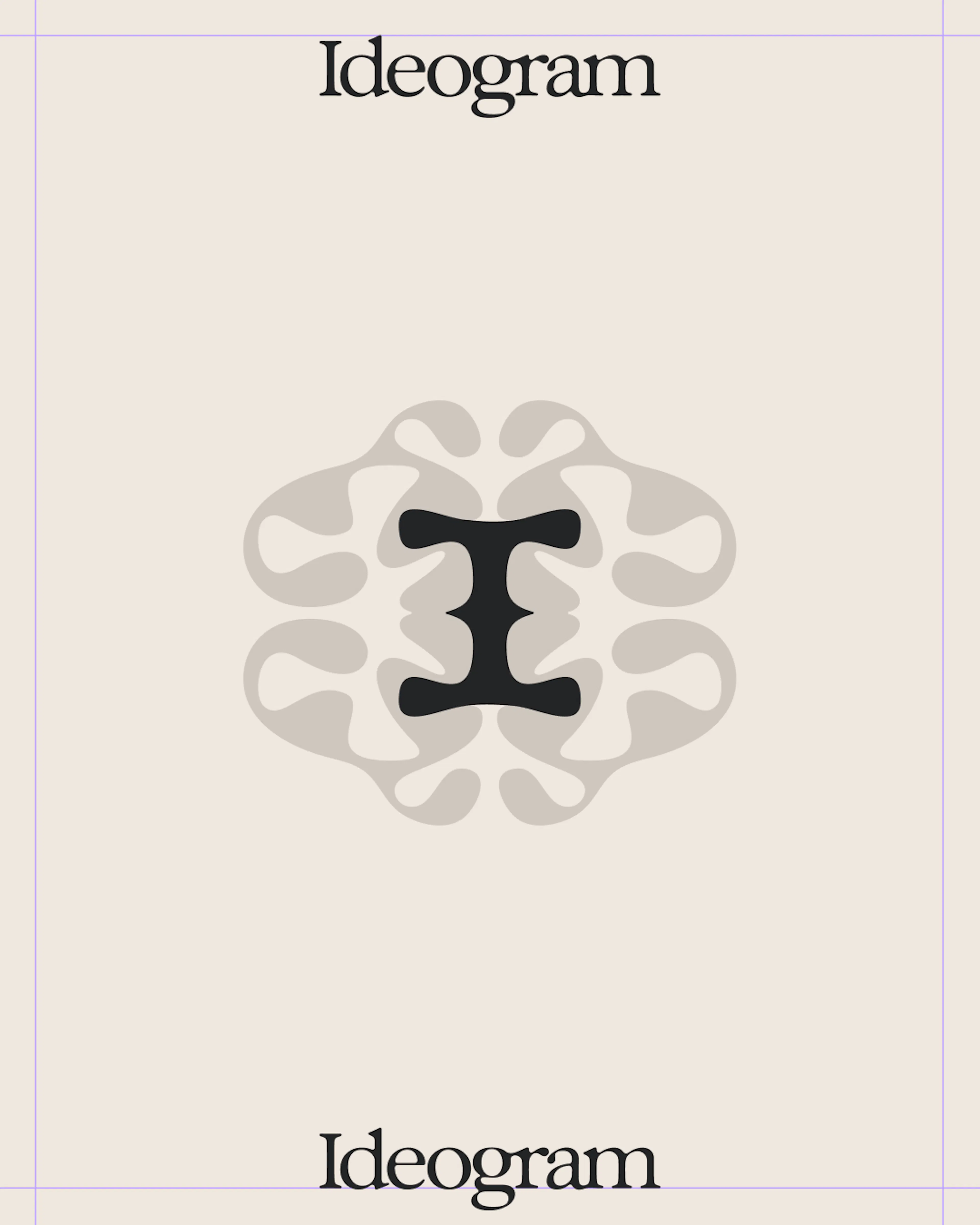 Image of logo and I inn the centre of it for Ideogram