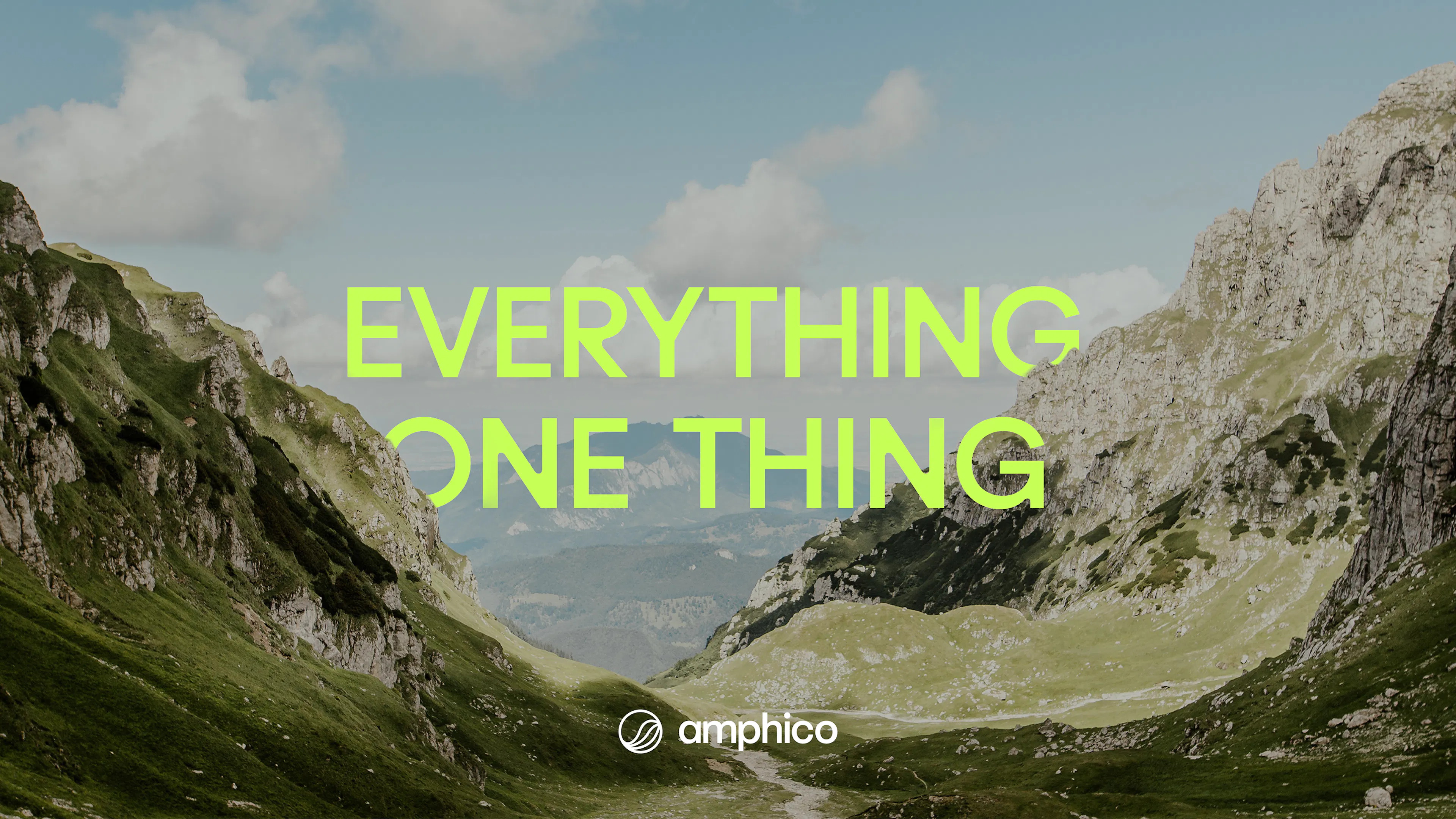 Amphico brand identity design by HOW+HOW