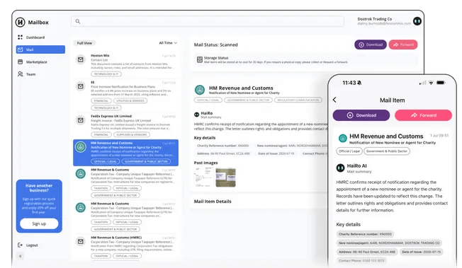 Hoxton Mix Dashboard