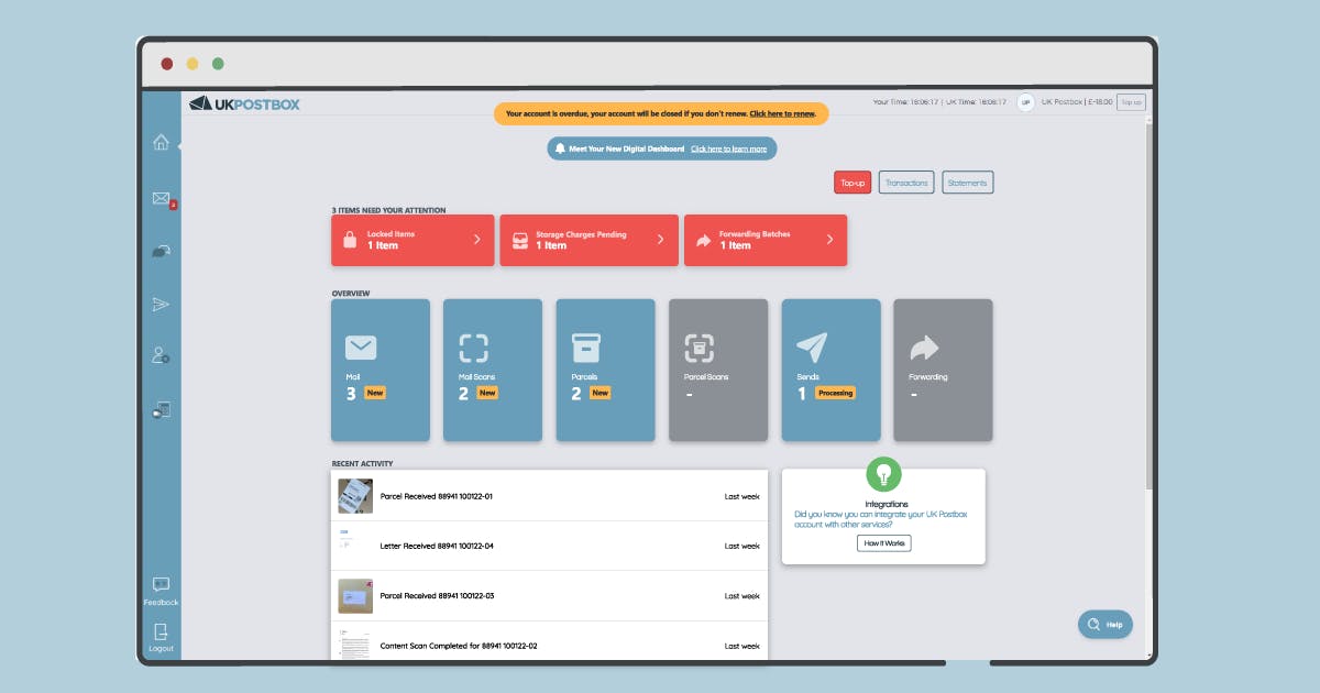 UK Postbox Dashboard