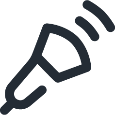 Icon of sound waves emanating from an ultrasound probe, symbolizing the precise detection method used in Ultrasonic Testing.