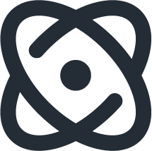 Icon of a molecular structure, illustrating the chemical analysis involved in Positive Material Identification.