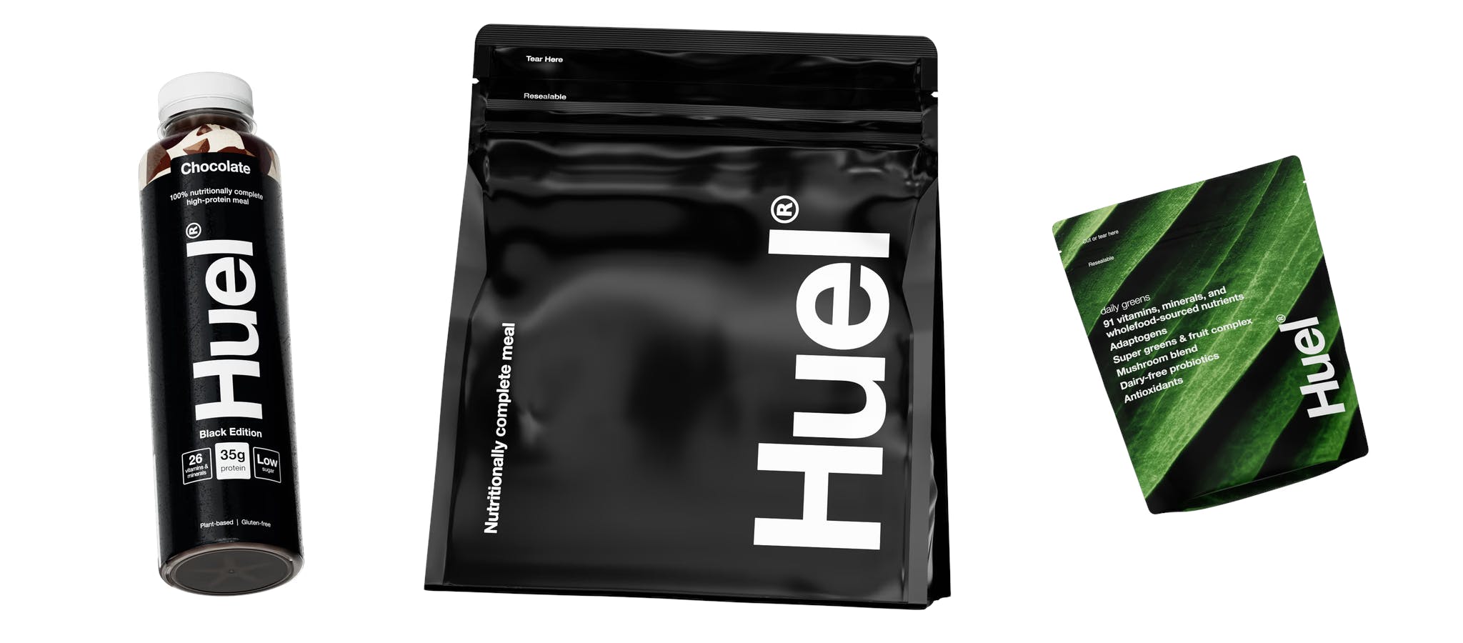 Huel products.