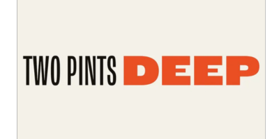 Two pints deep logo.