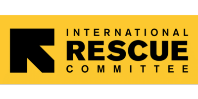 International Rescue Committee logo.