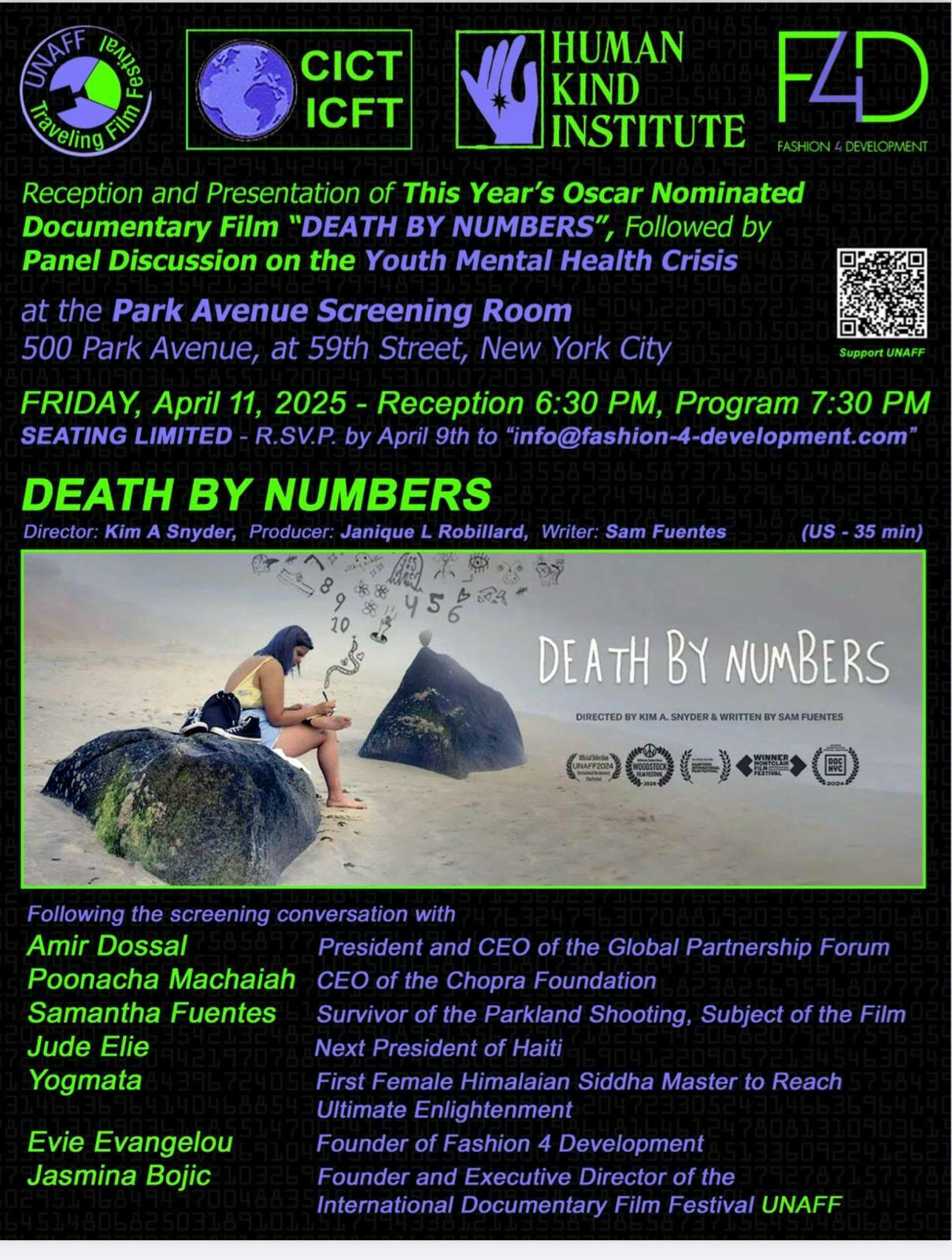 Death By Numbers Poster