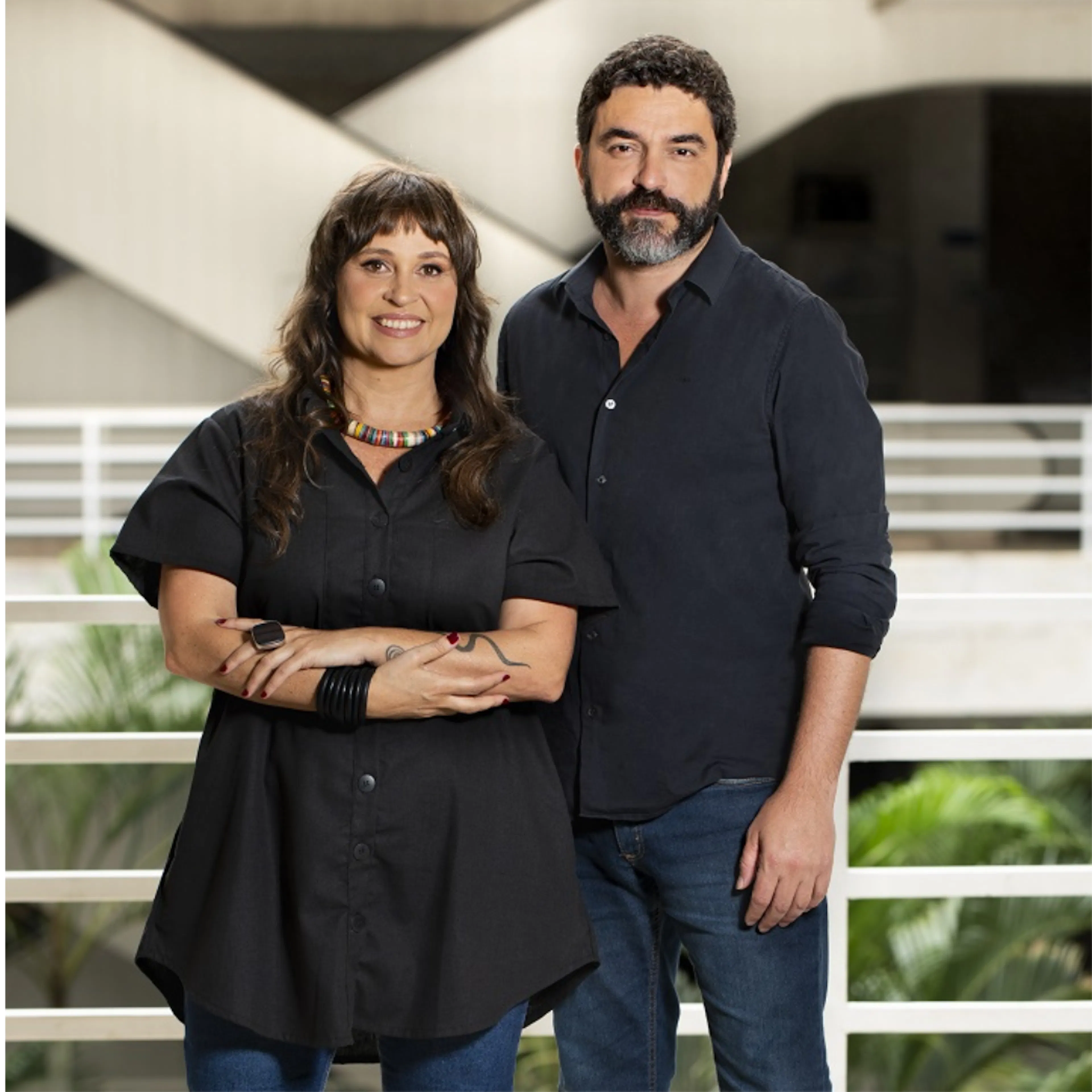 Carol Ayres e Bruno Gomes