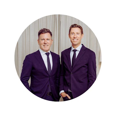 Petter Löfqvist och Mikael Löfdahl, förvaltare Humle Fonder