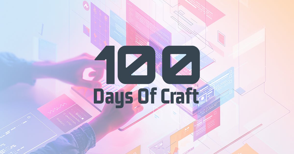 100 Days of Craft