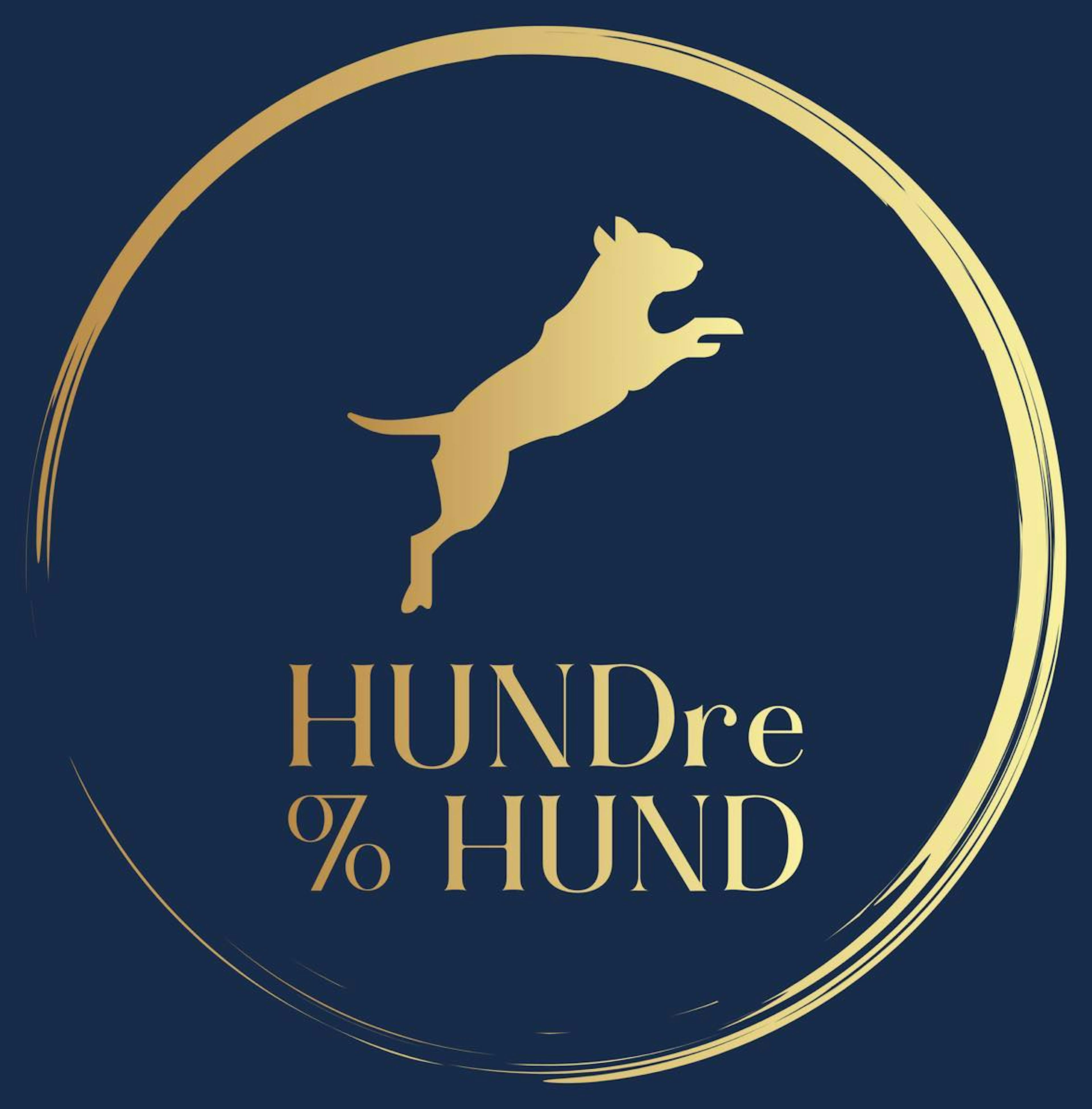 Logo for Hundre % Hund