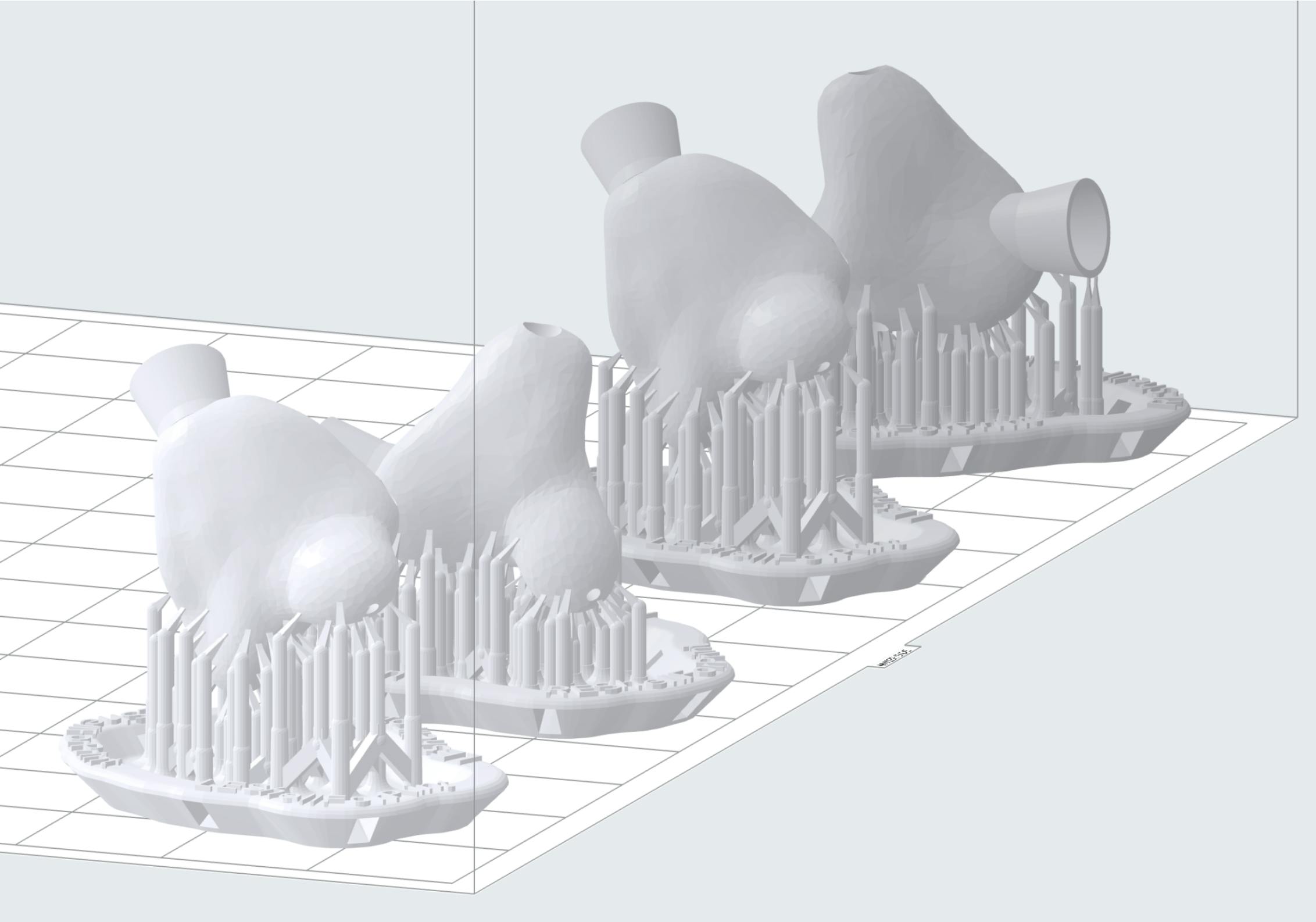 3D printing models for an earplug mold
