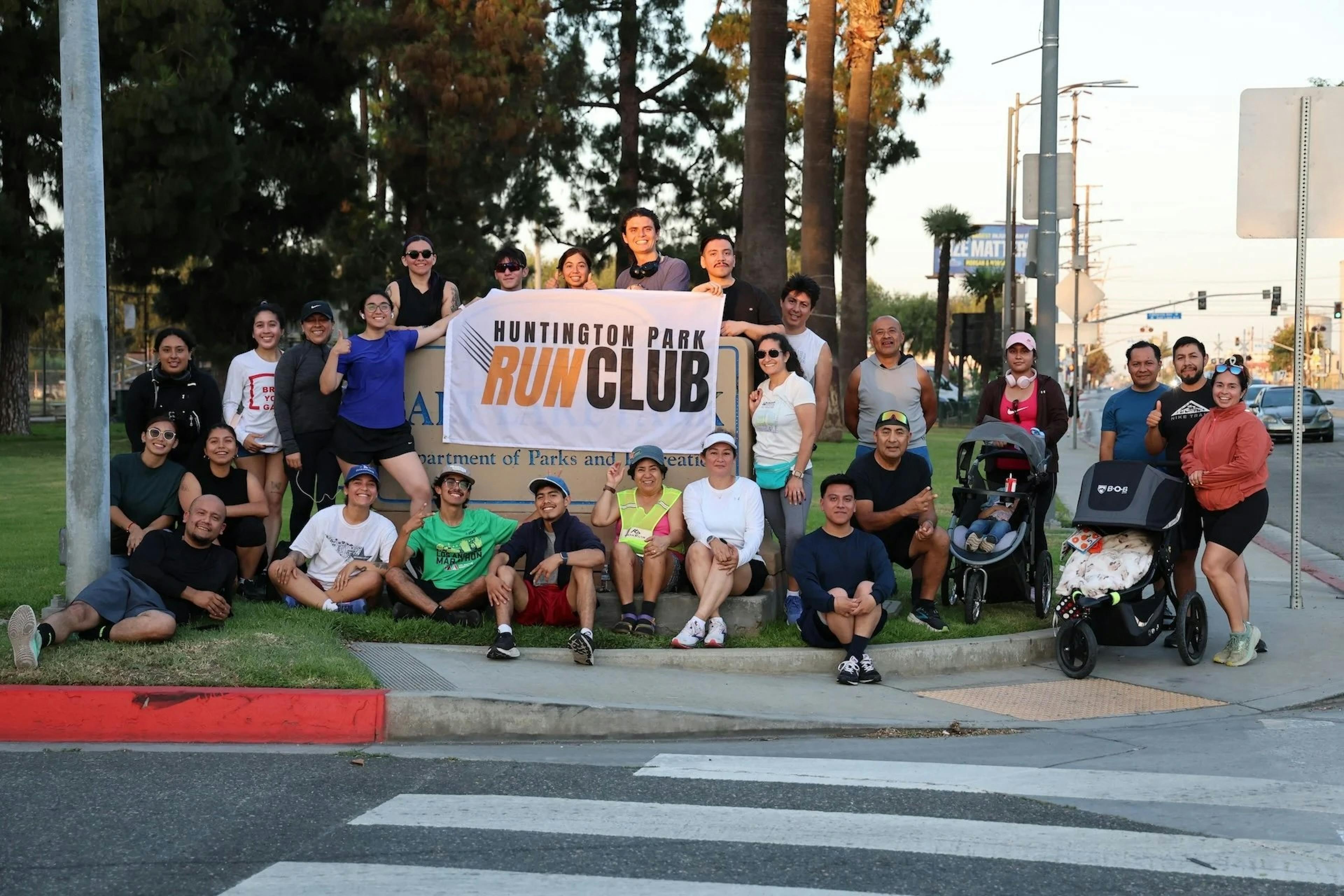 group photo at Salt Lake Park
