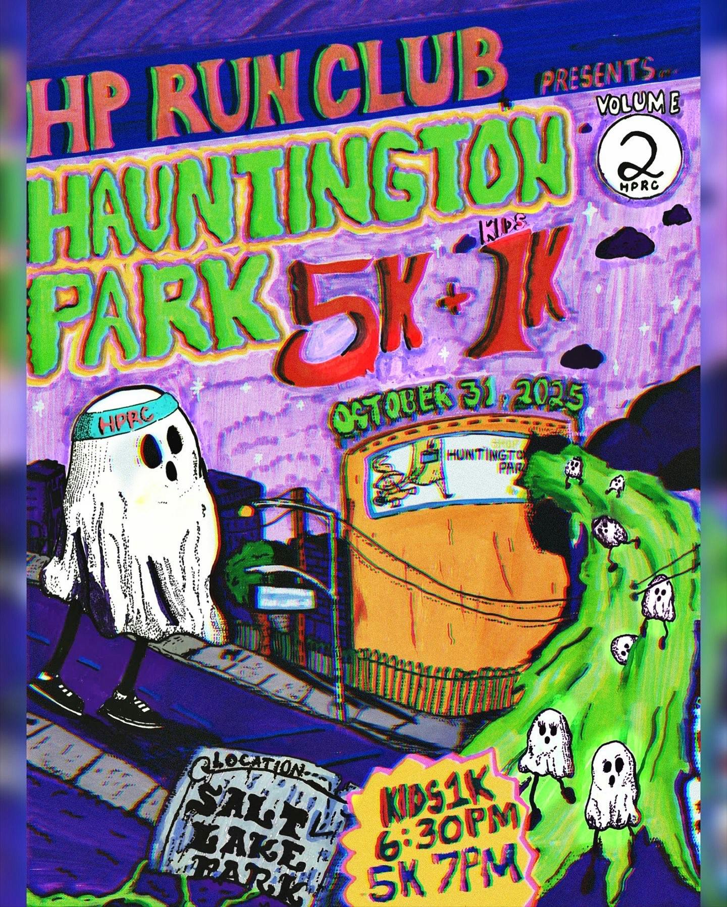 Hauntington Park 5K Flyer