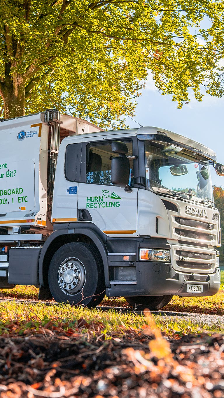 Lorry in the sun