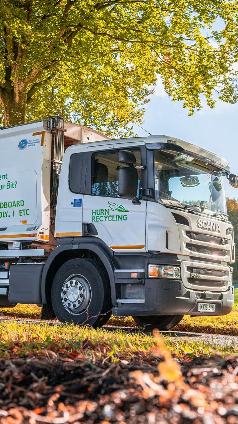 Lorry in the sun
