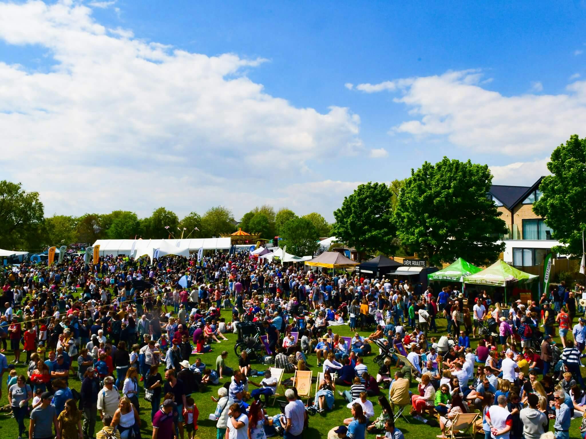 Crowd at festival