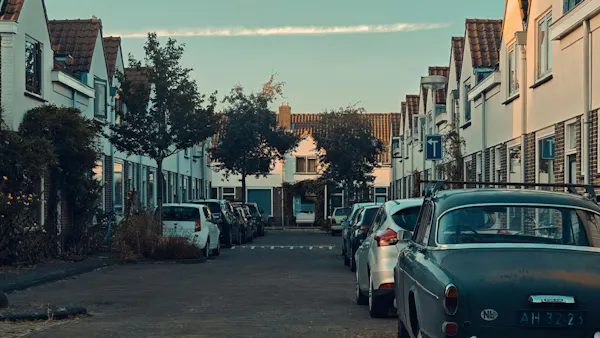 straat in wijk